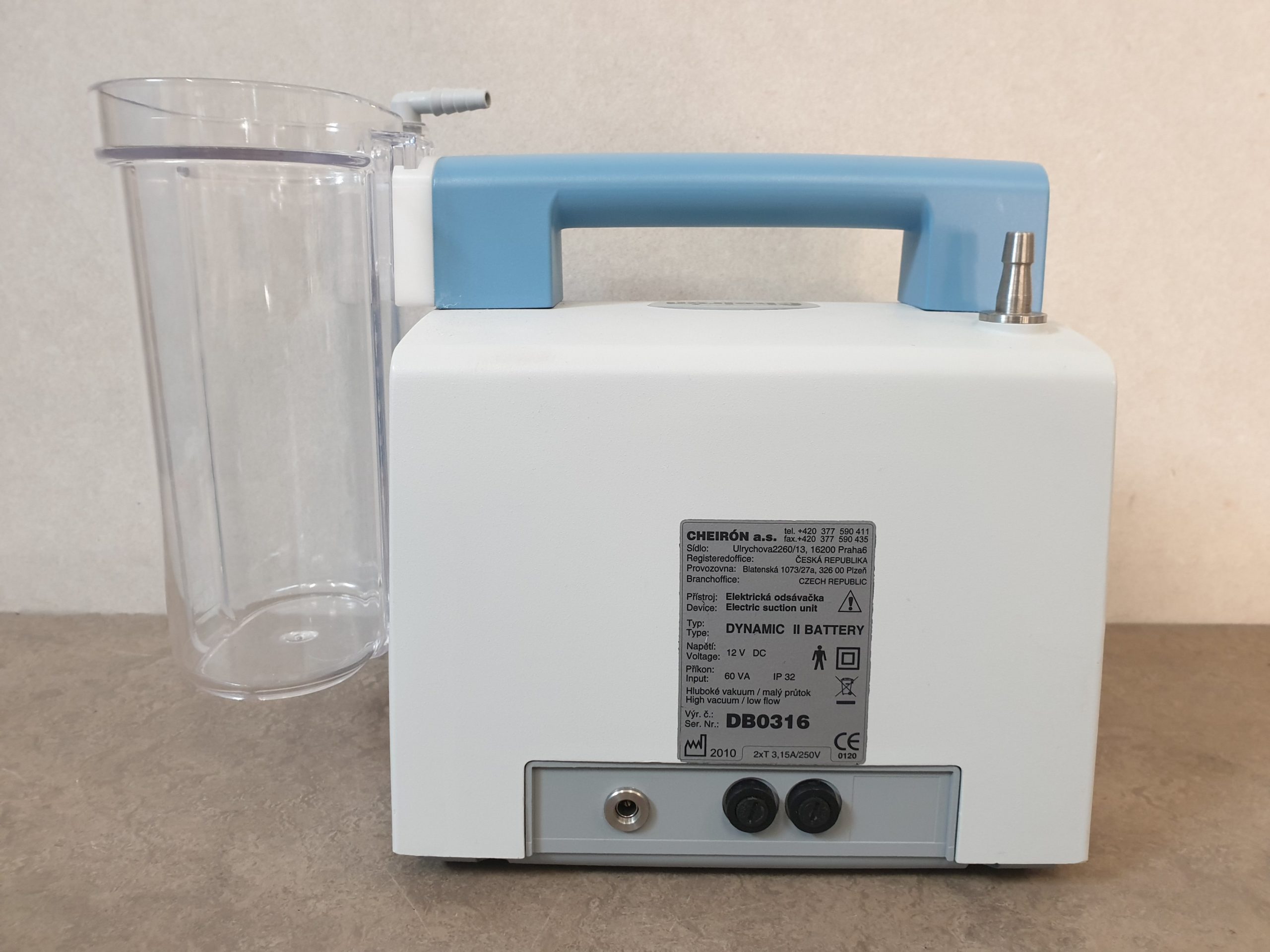 Cheironn DB0316 Dynamic II BATTERY SUCTION Unit thumbnail 5
