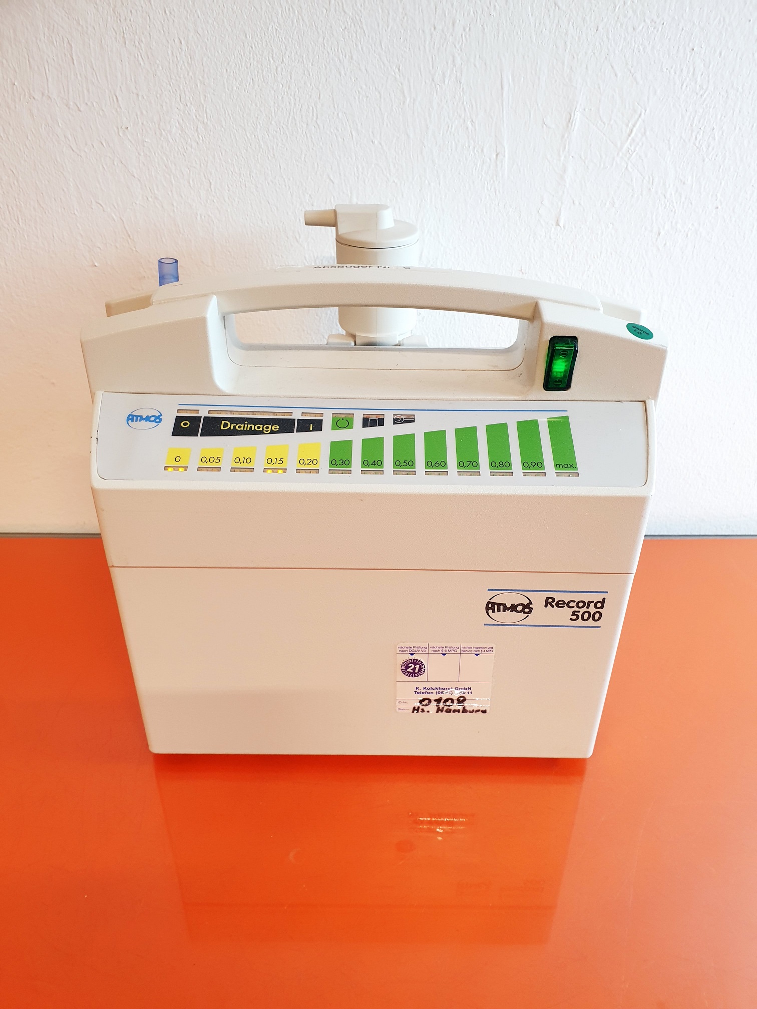 ATMOS Record 500 Saugpumpe – Absaugung — image 1 of 4