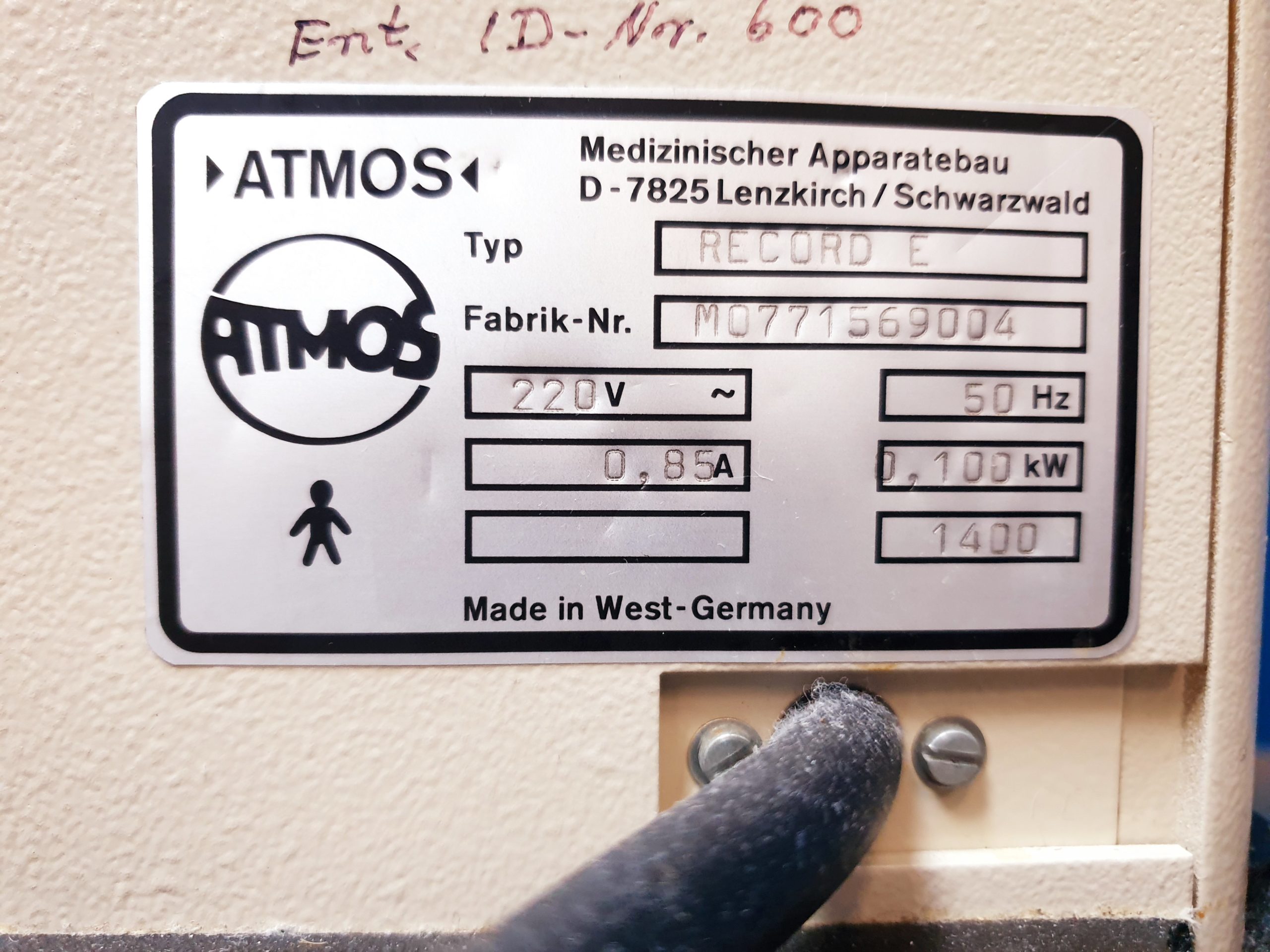 Atmos Record 10 E Chirugiesauger 0,1 kW thumbnail 6