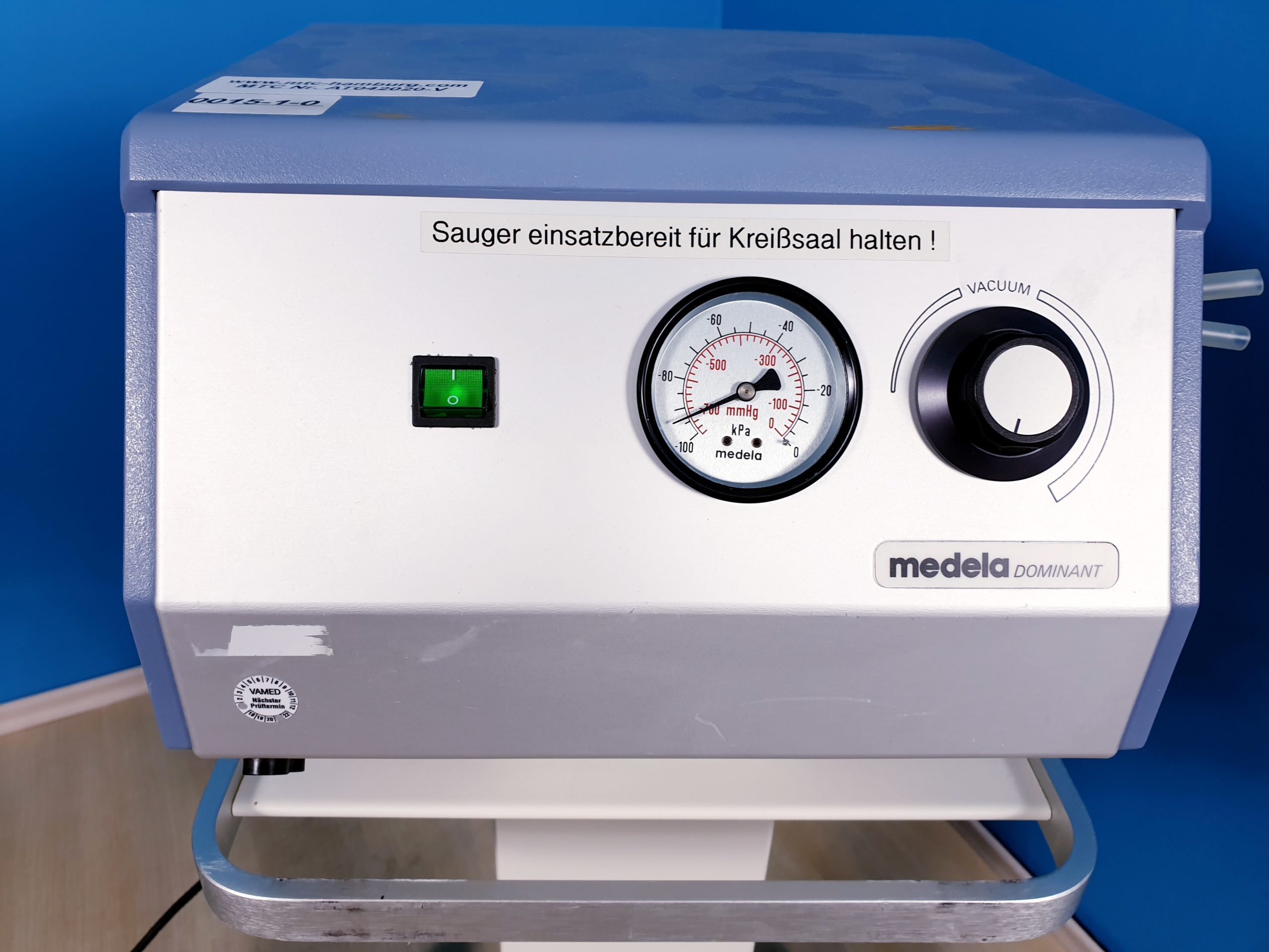 Medela Dominant 056.1401 Absaugpumpe Absauggerät Sekretsauger Fahrbar — image 1 of 4