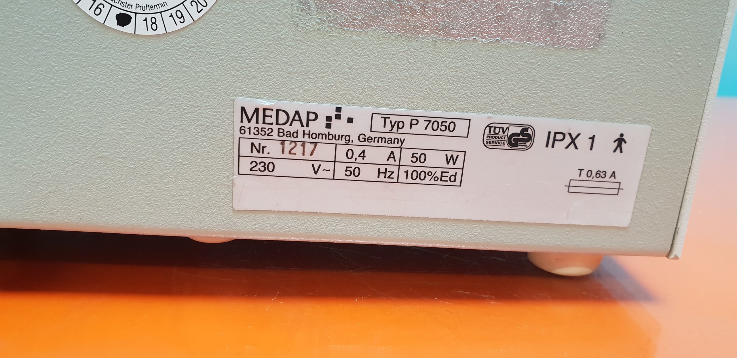 MEDAP P 7050 Sekretsauger Absaugpumpe thumbnail 2