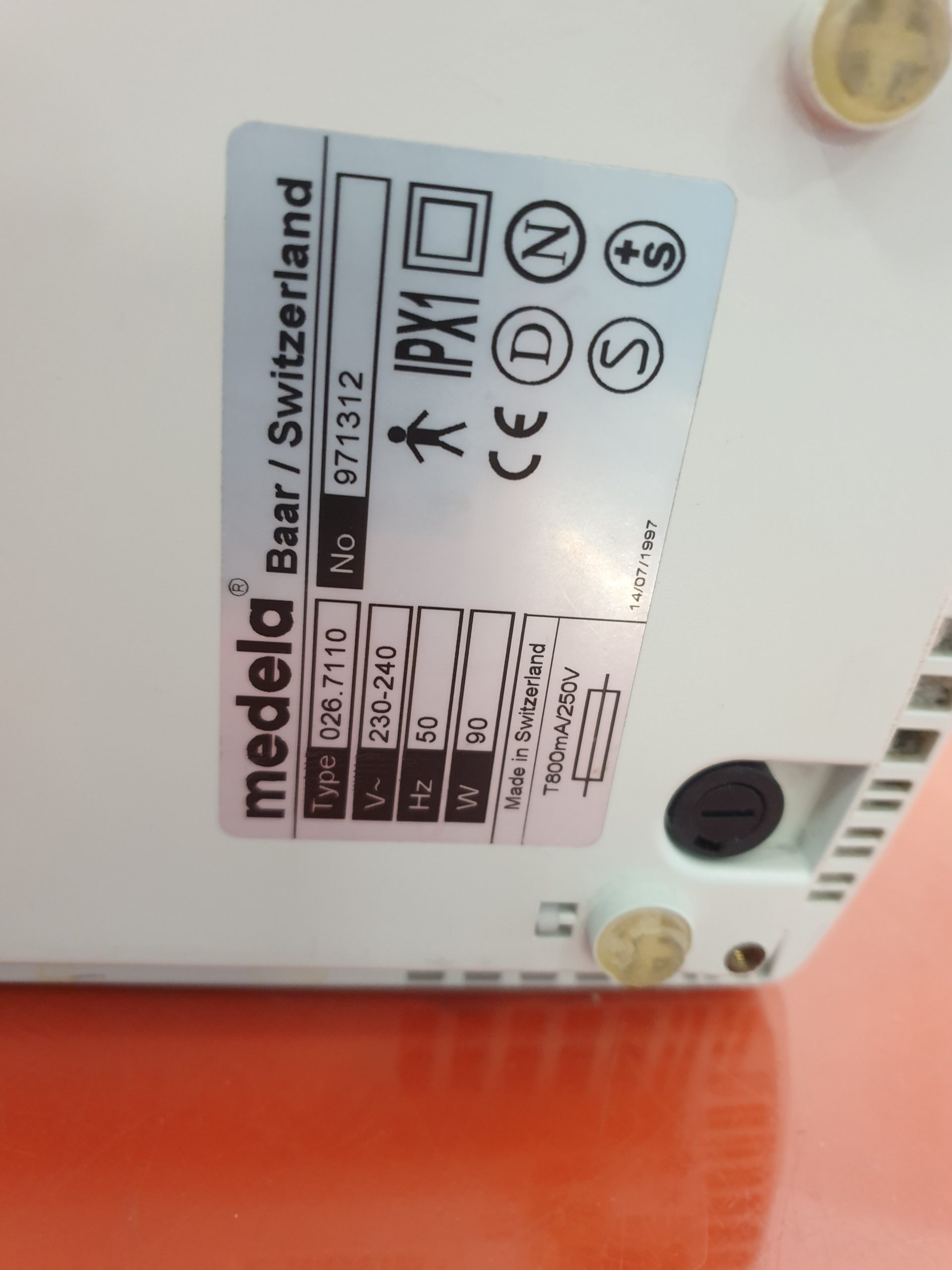Medela Vario 8 Suction Pump Absauggerät Absaugpumpe Sekretsauger Medela Typ 600.2631 thumbnail 4