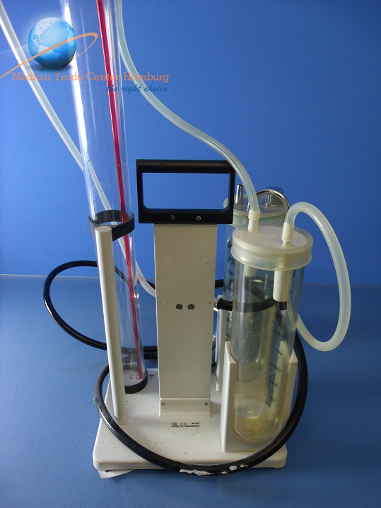 Dräger O2 / AIR Absaugung Sekretabsaugung mit Manometer thumbnail 3