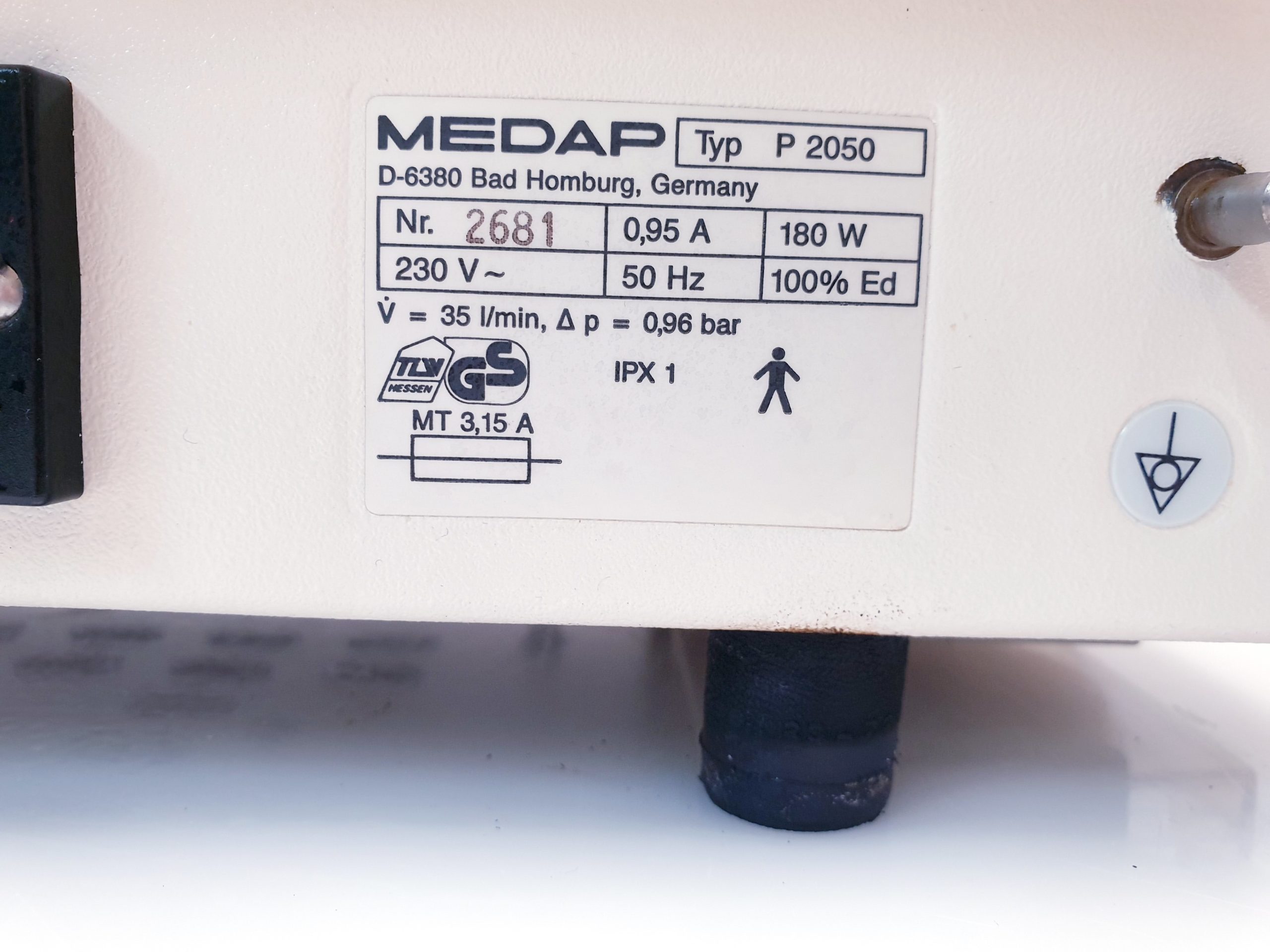 MEDAP Sekretsauger P 2050 thumbnail 11