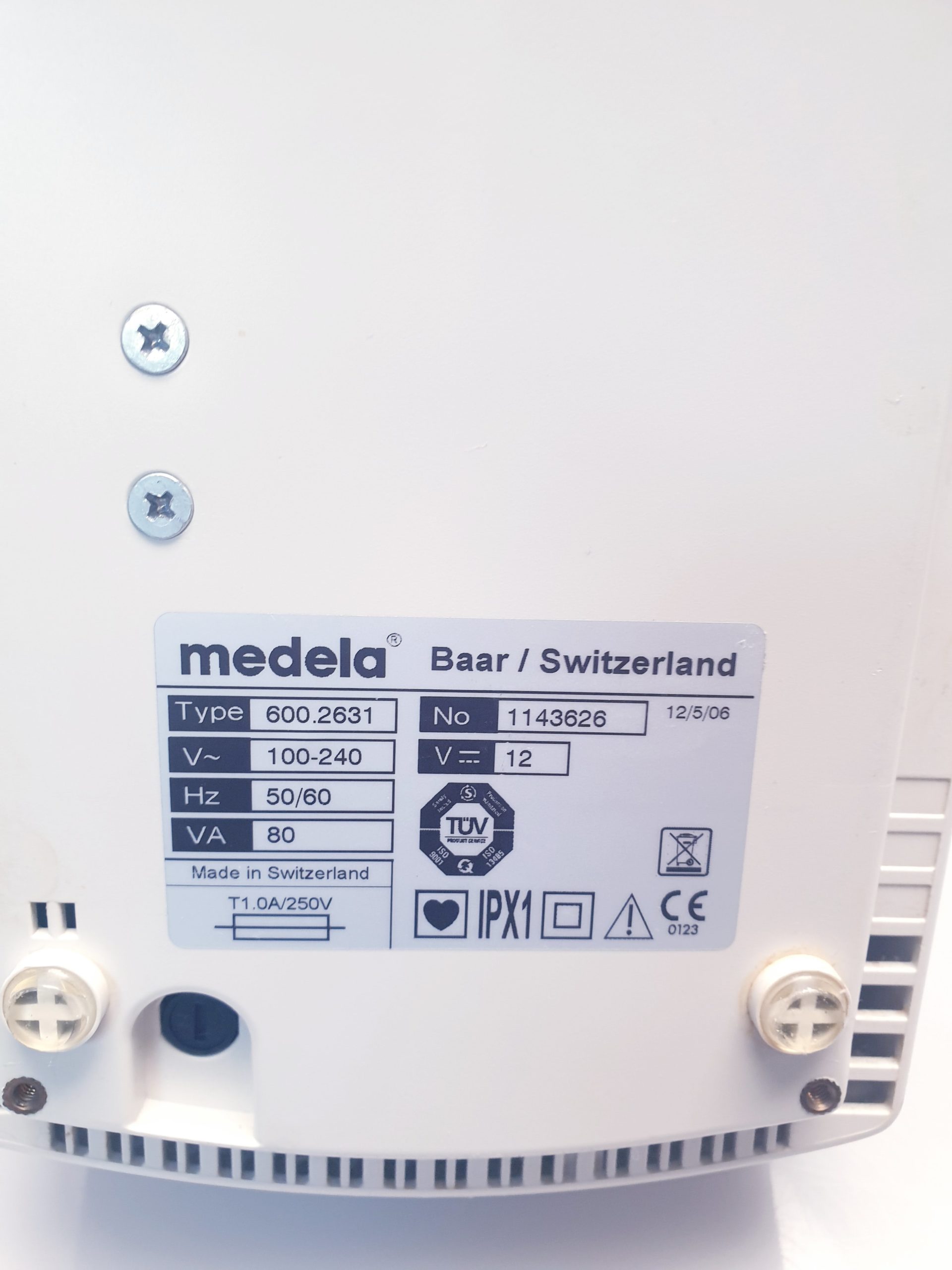 Medela Vario 8 Suction Pump Absauggerät Absaugpumpe Sekretsauger Medela Typ 600.2631 thumbnail 12