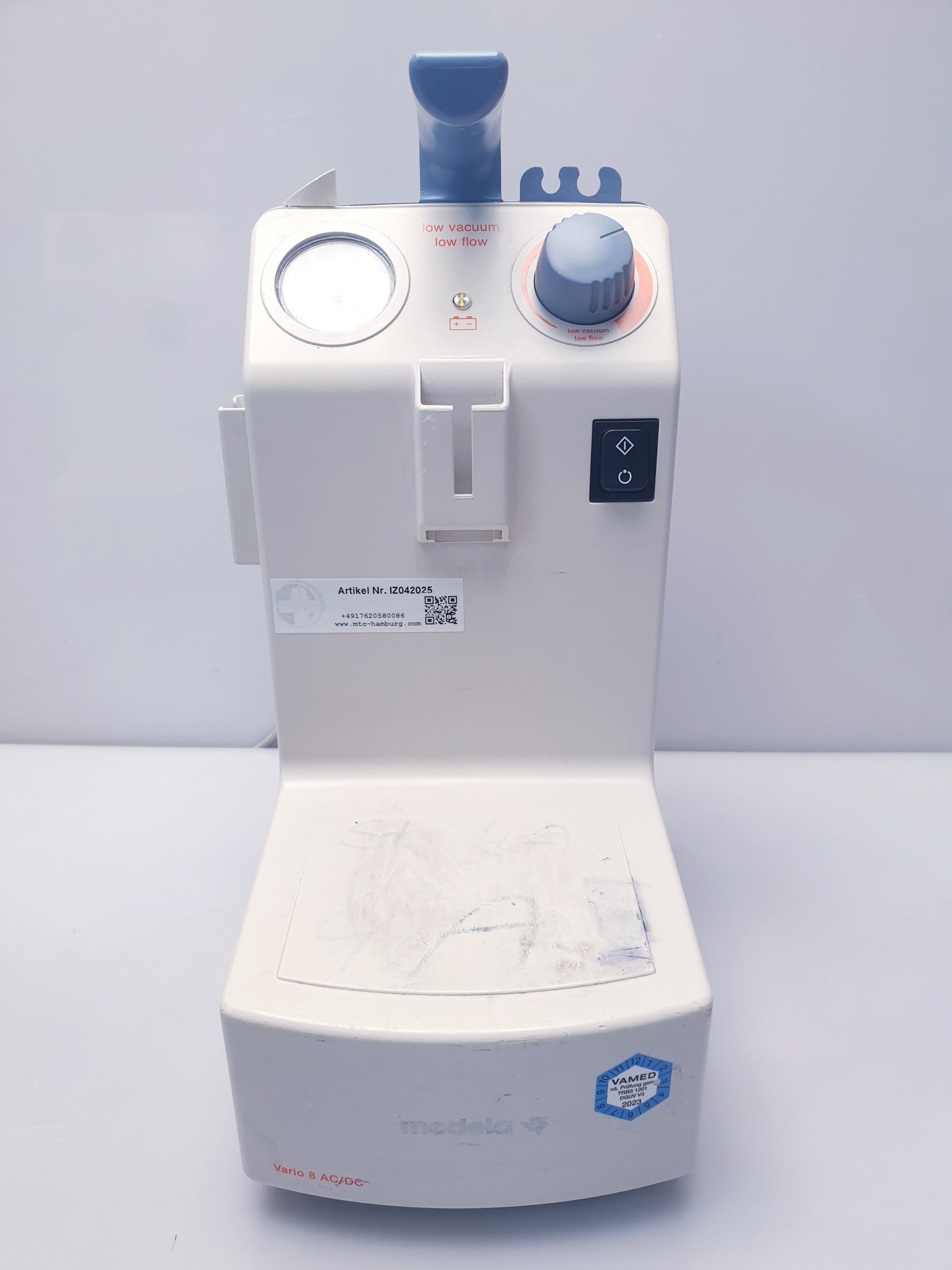 Medela Vario 8 Suction Pump Absauggerät Absaugpumpe Sekretsauger Medela Typ 600.2631 thumbnail 13