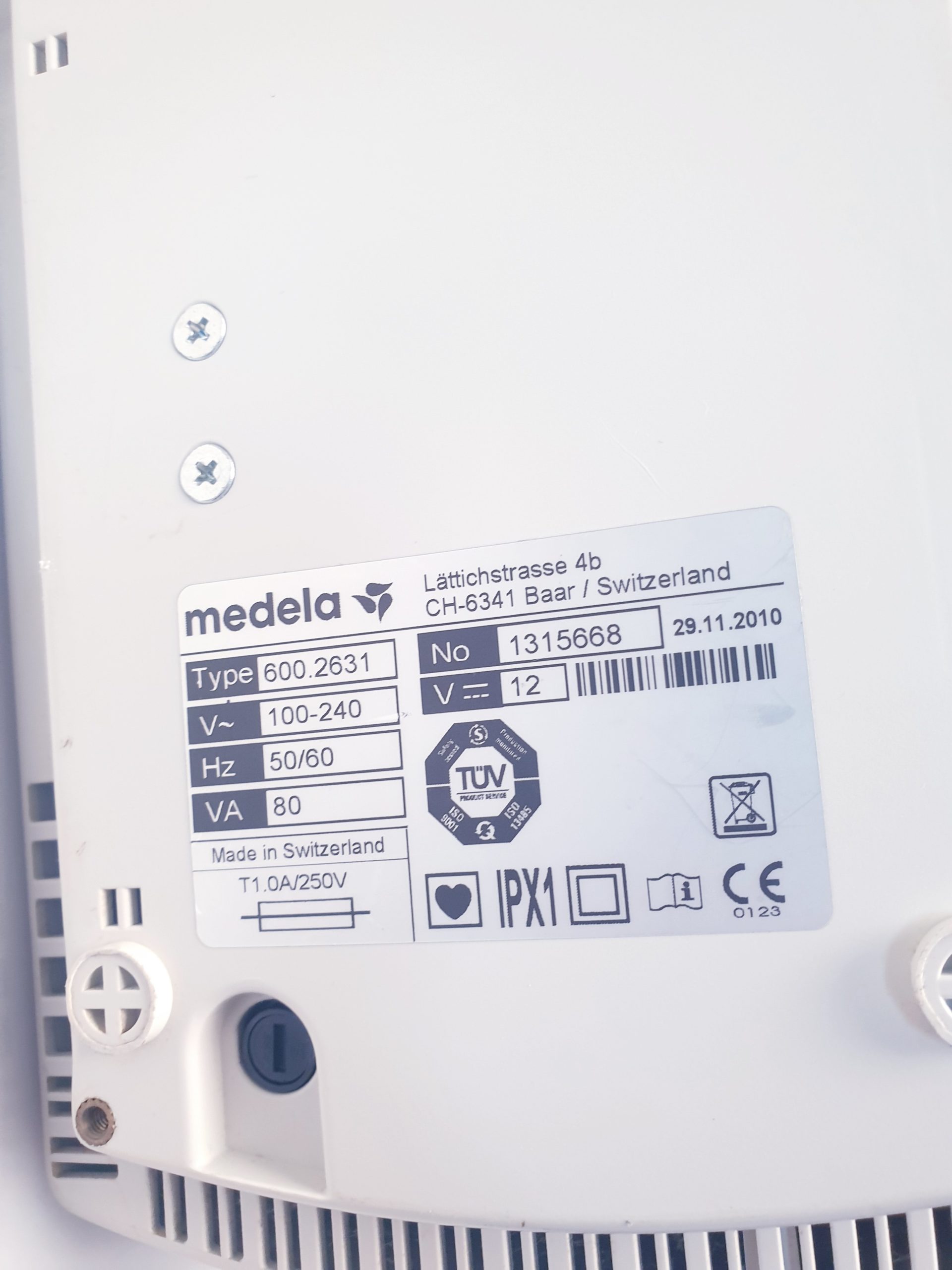 Medela Vario 8 Suction Pump Absauggerät Absaugpumpe Sekretsauger Medela Typ 600.2631 thumbnail 14