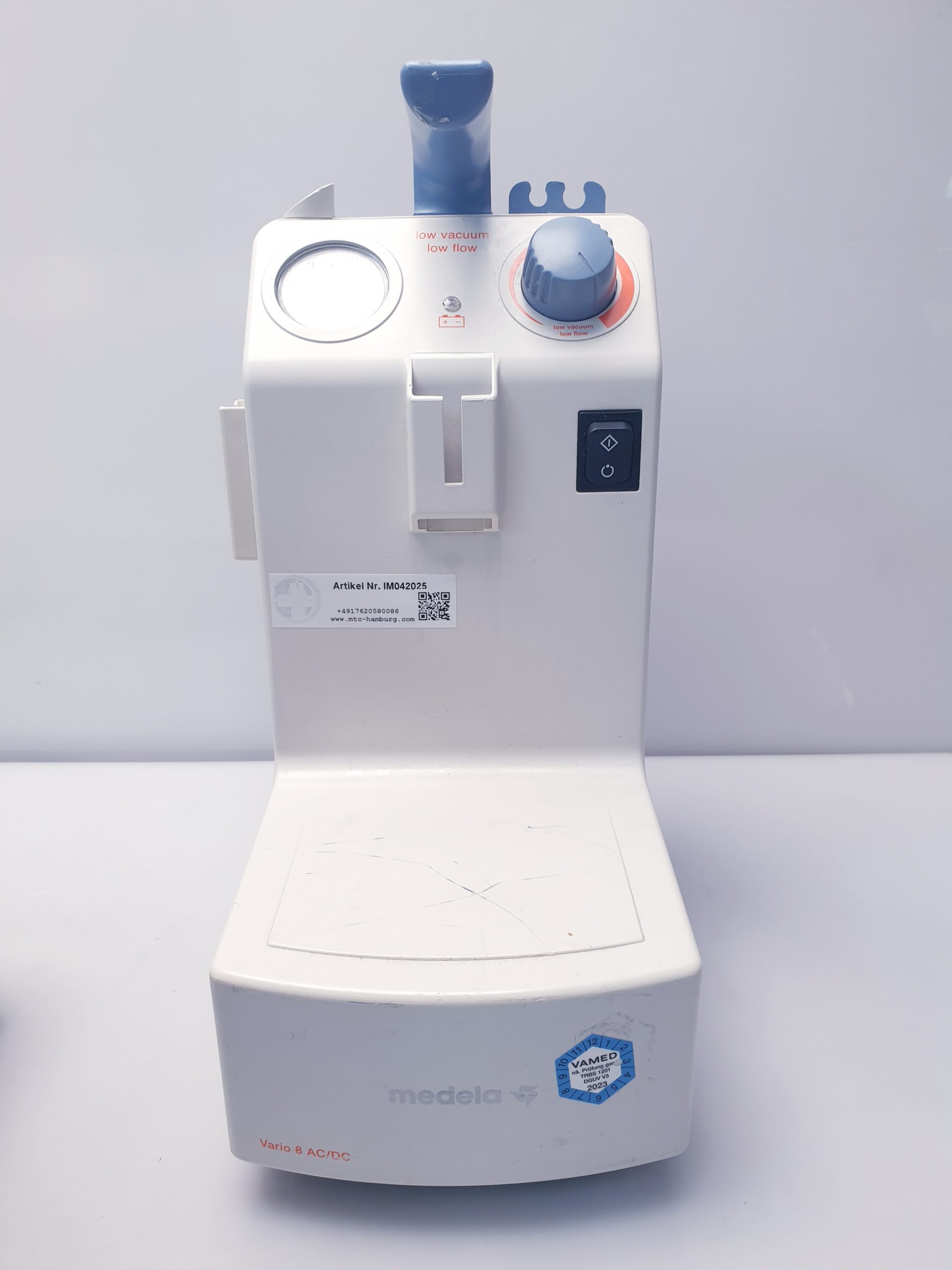 Medela Vario 8 Suction Pump Absauggerät Absaugpumpe Sekretsauger Medela Typ 600.2631 thumbnail 15