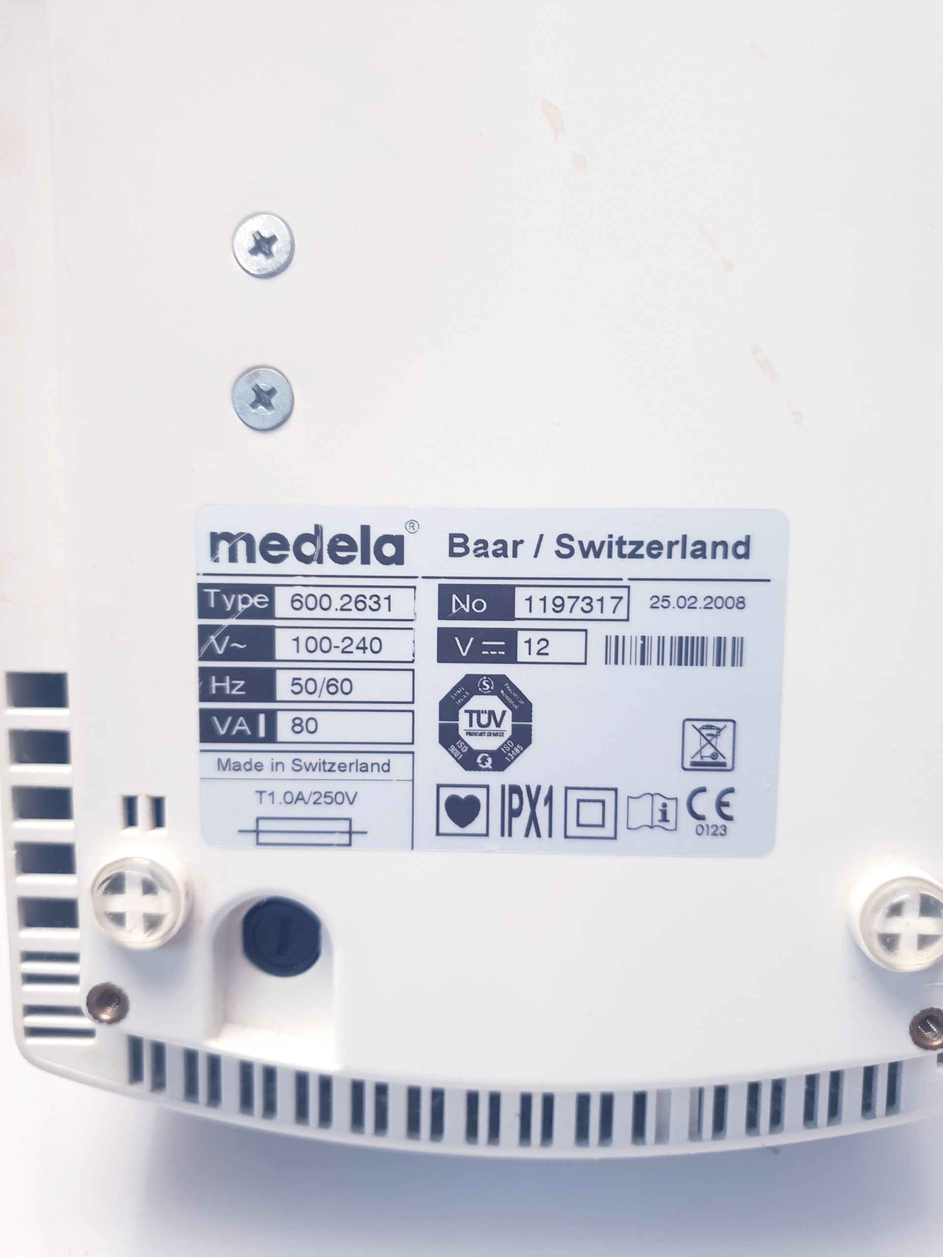 Medela Vario 8 Suction Pump Absauggerät Absaugpumpe Sekretsauger Medela Typ 600.2631 thumbnail 16