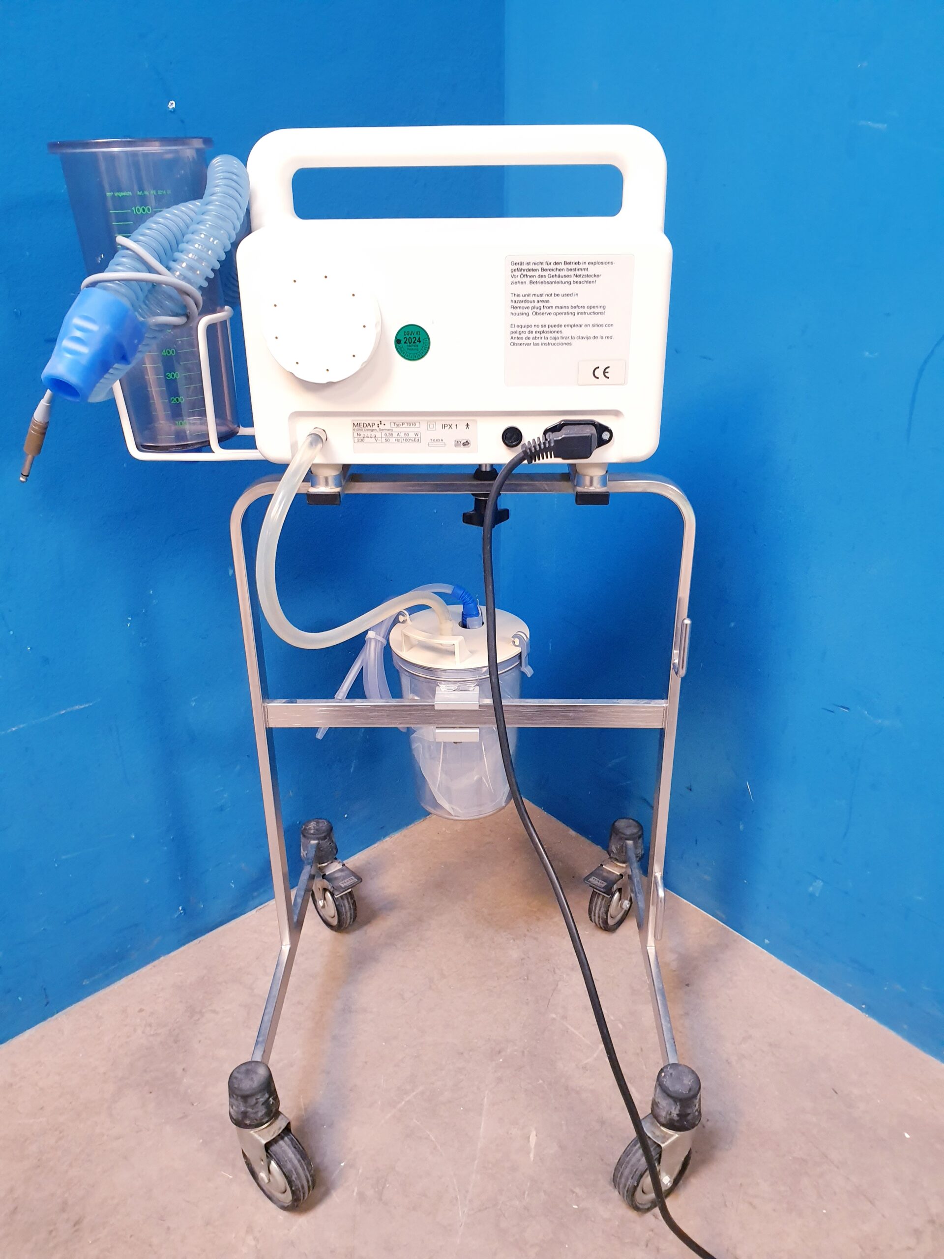 MEDAP P7010 fahrbarer Sekretsauger thumbnail 5