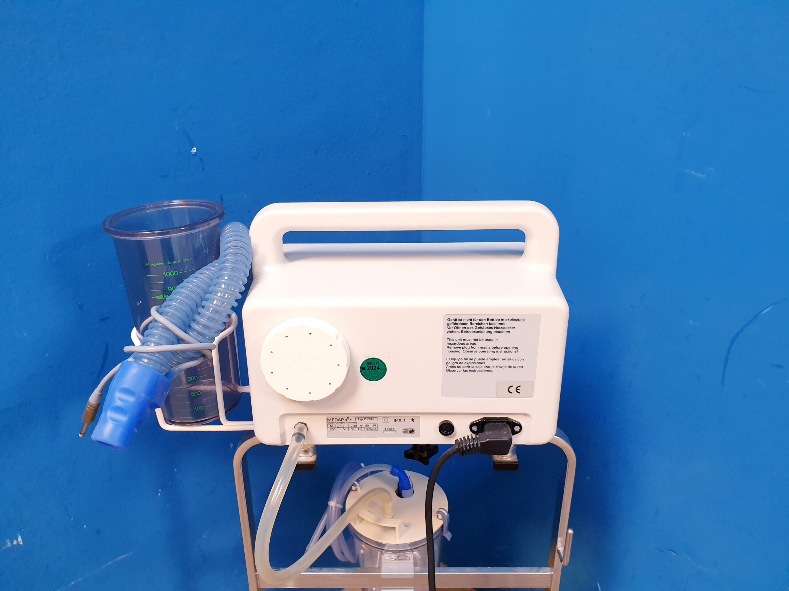MEDAP P7010 fahrbarer Sekretsauger thumbnail 6