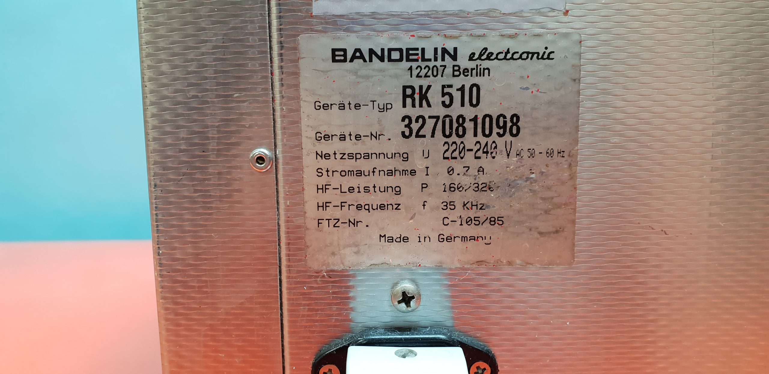 Bandelin SONOREX SUPER RK 510 mit Heizung, Ultraschallreiniger thumbnail 3
