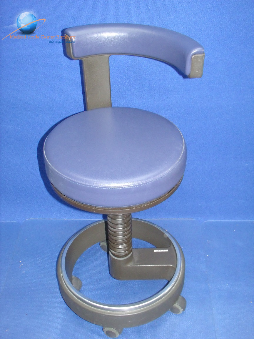 Siemens Rollhocker Siemens Arztstuhl Dunkelblau — image 1 of 3