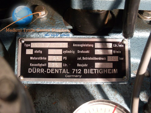 Dürr-Dental 712 Kompressor — image 1 of 1