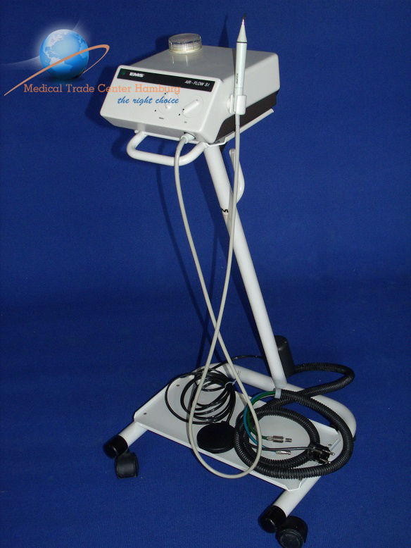 EMS AIR FLOW S1 Pulverstrahlgerät Prophylaxe Zahnreinigung Inkl. Cart — image 1 of 1