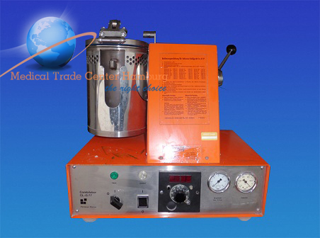 Heraeus Combilabor CL-G 77 Gussgerät Giessgerät mit Vakuumpumpe CL-P — image 1 of 1