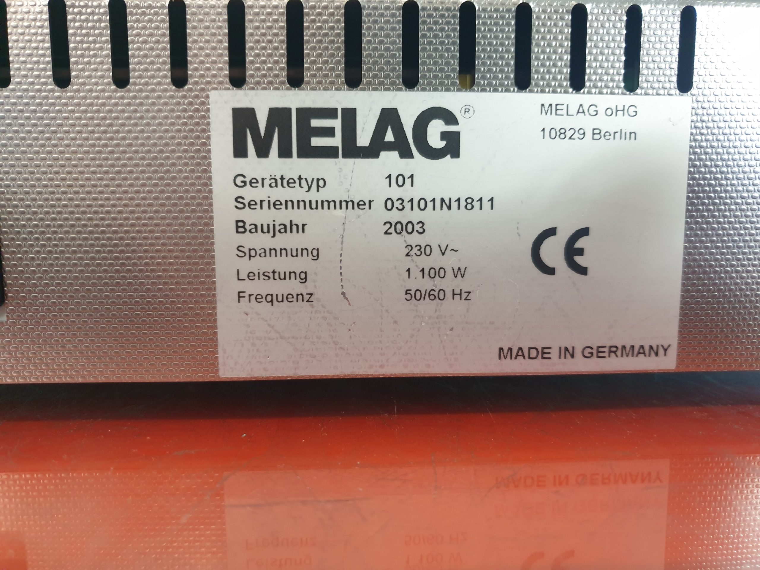 MELAG MELAseal 101 Folienschweißgerät thumbnail 4