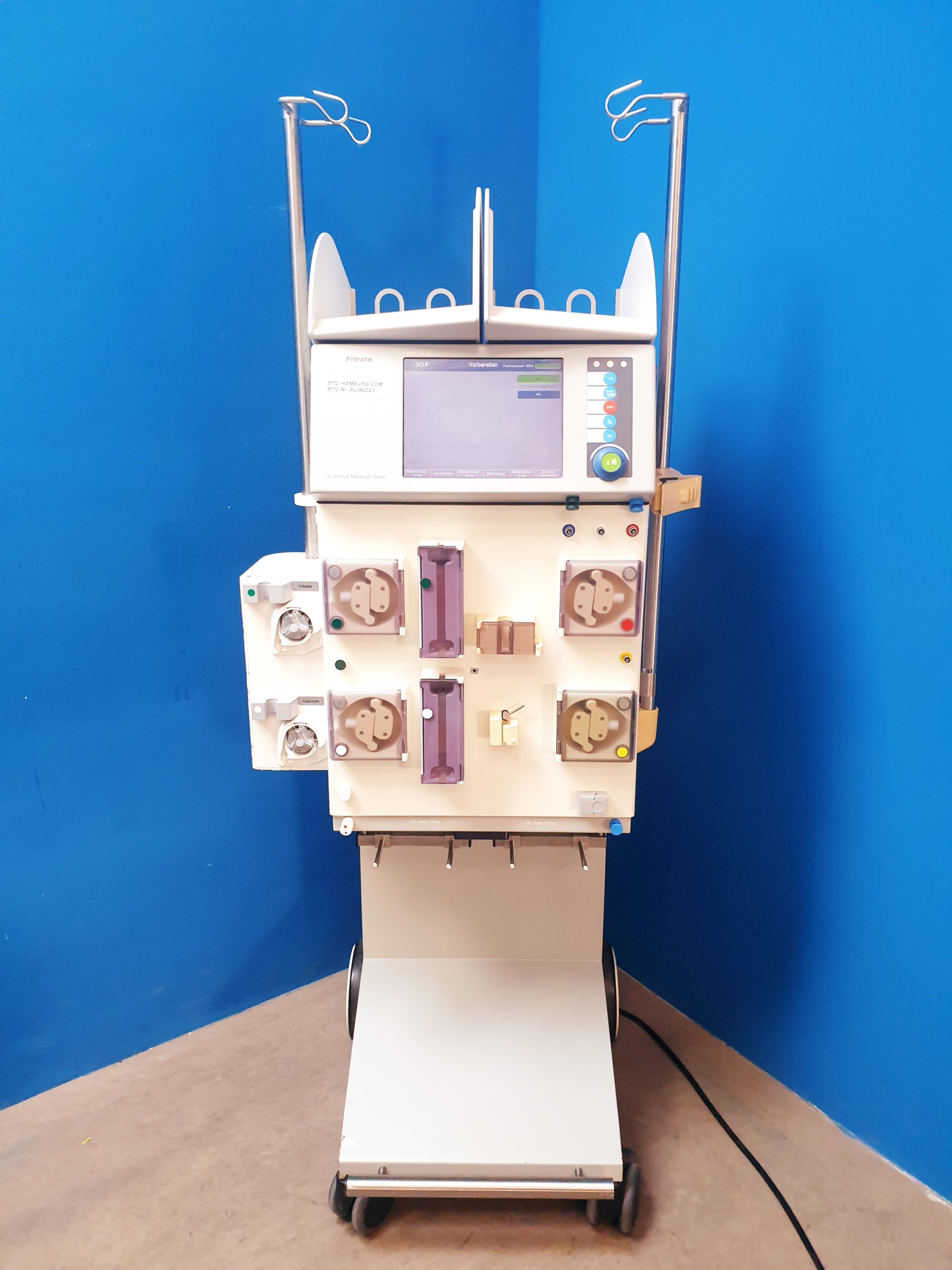 Fresenius Medical Care Multi Filtrate – MultiFiltrate Dialysegerät S.W- 5.4 de thumbnail 4