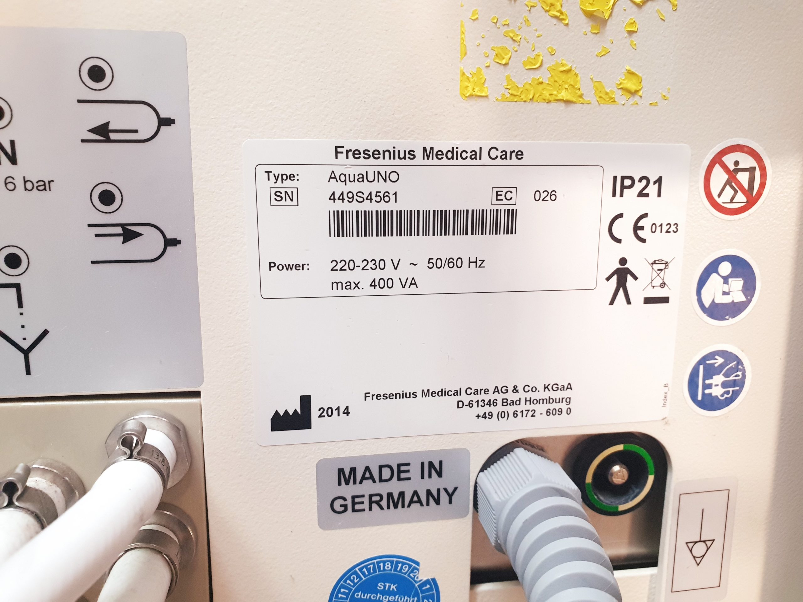 Fresenius AquaUno Osmose / Umkehrosmose mit Vorfilter thumbnail 6