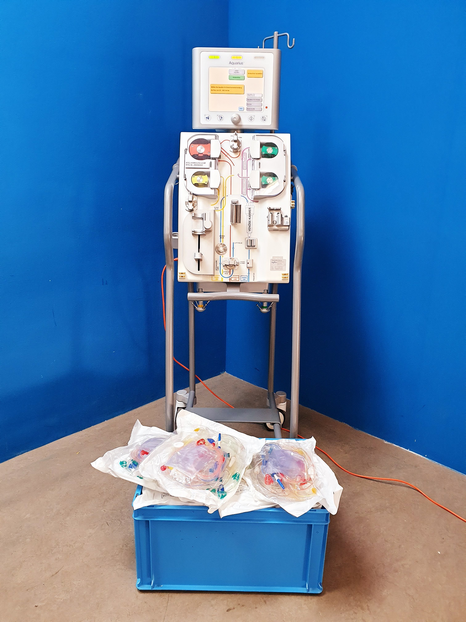 EDWARDS Aquarius Stationary Dialysis Machine — image 1 of 5