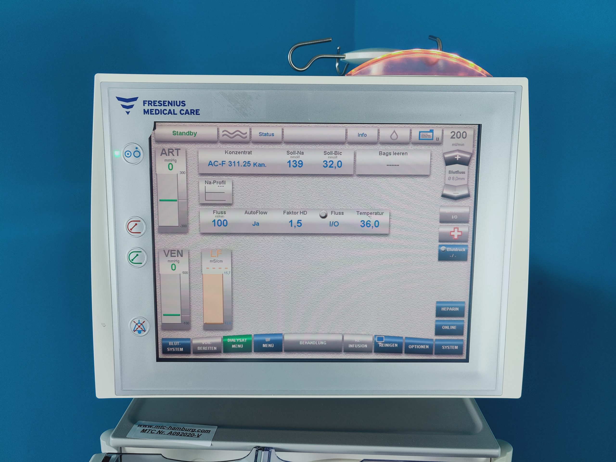 Fresenius 5008 CorDiaX Dialysegerät Software.V4.63 – 29333 Hours DOM.2009 thumbnail 5