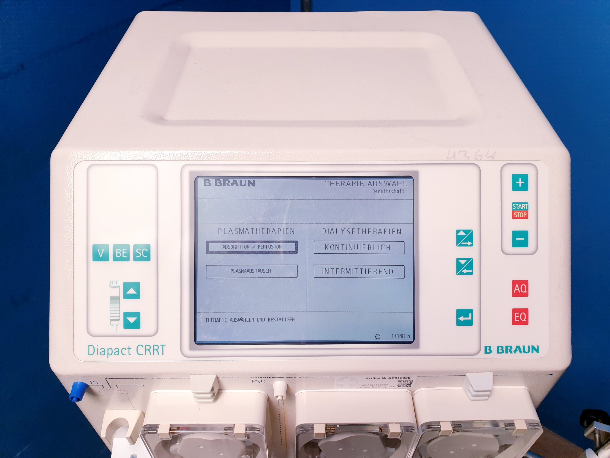 B.Braun Diapact CRRT Dialysegerät thumbnail 4
