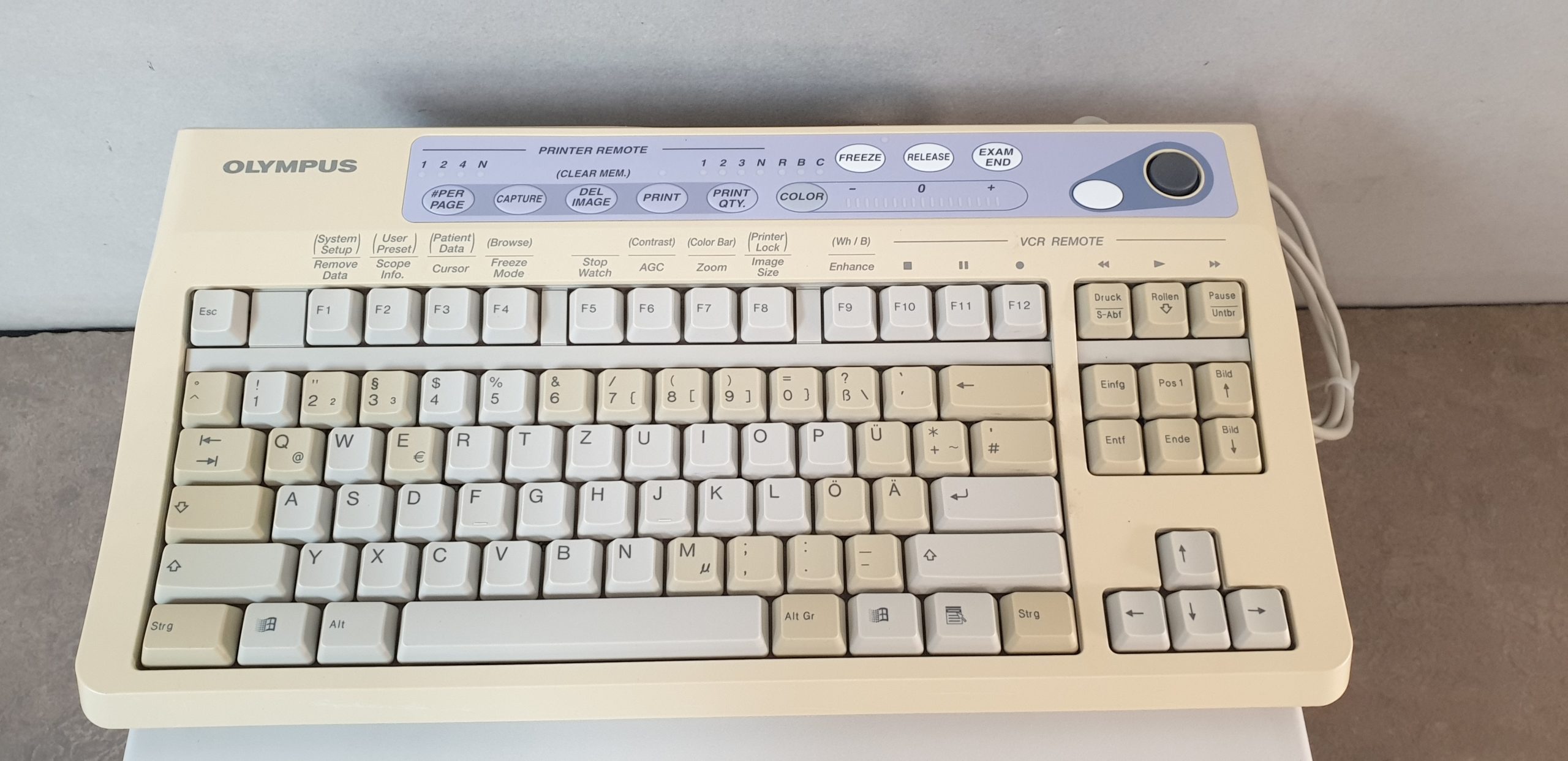 OLYMPUS EVIS EXERA CV-160 , CLV-160 inkl. Pigtail MAJ 843 + Tastatur thumbnail 3