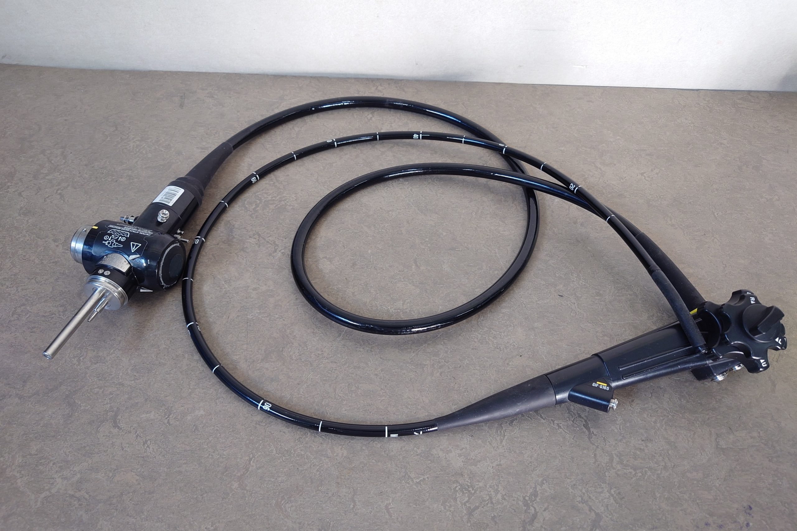Olympus Exera II CV-165 , CLE-165 inkl. Tastatur + MAJ 1430 Pigtail + MAJ-1411 Lightkabel – GIF-Q165 Gastroskop + CF-Q165i Video Koloskop thumbnail 10