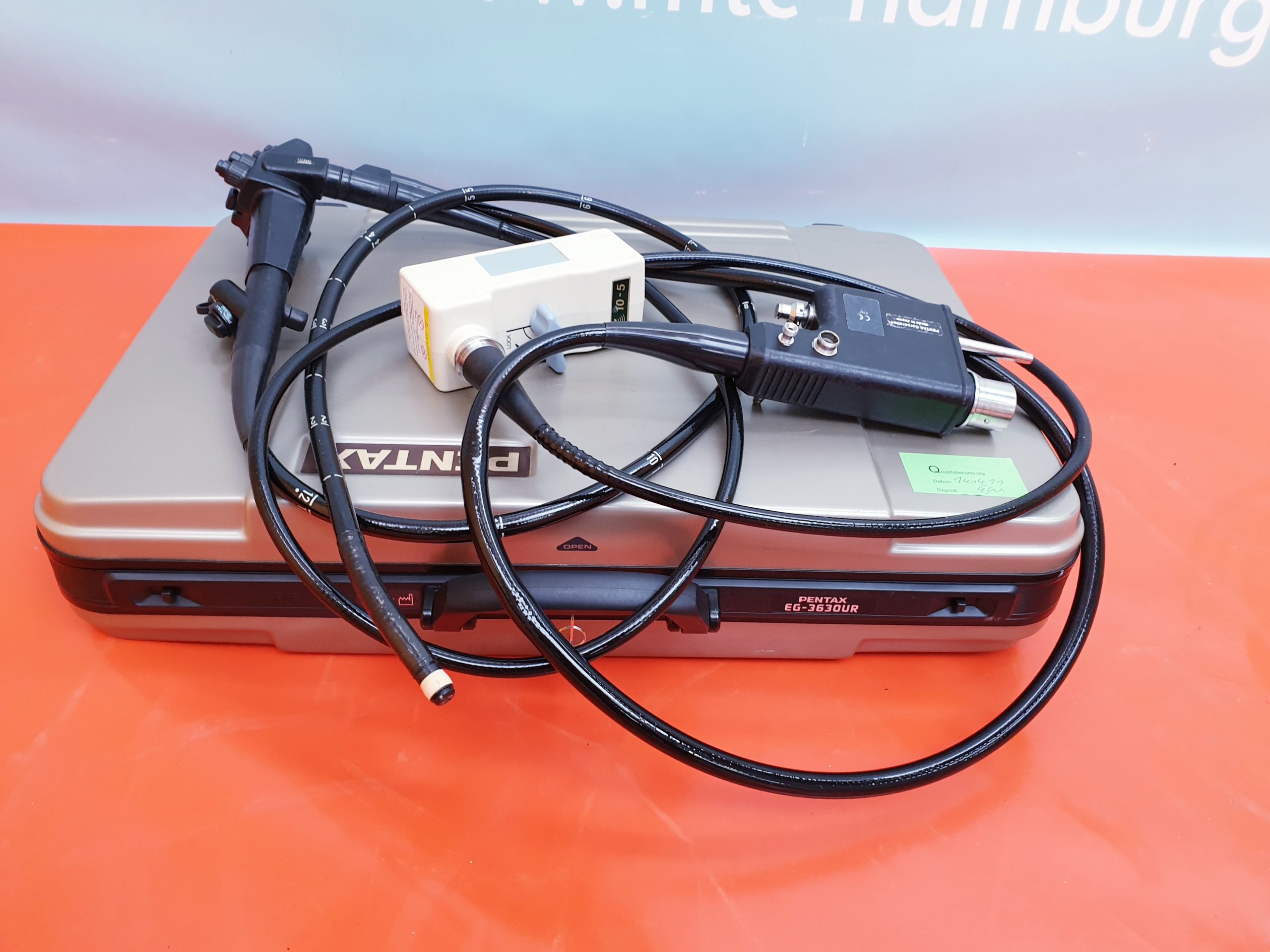 Pentax EG-3630UR // EG 3630 UR Videogastroskop Gastroscope // Ultraschallgastroskop — image 1 of 4
