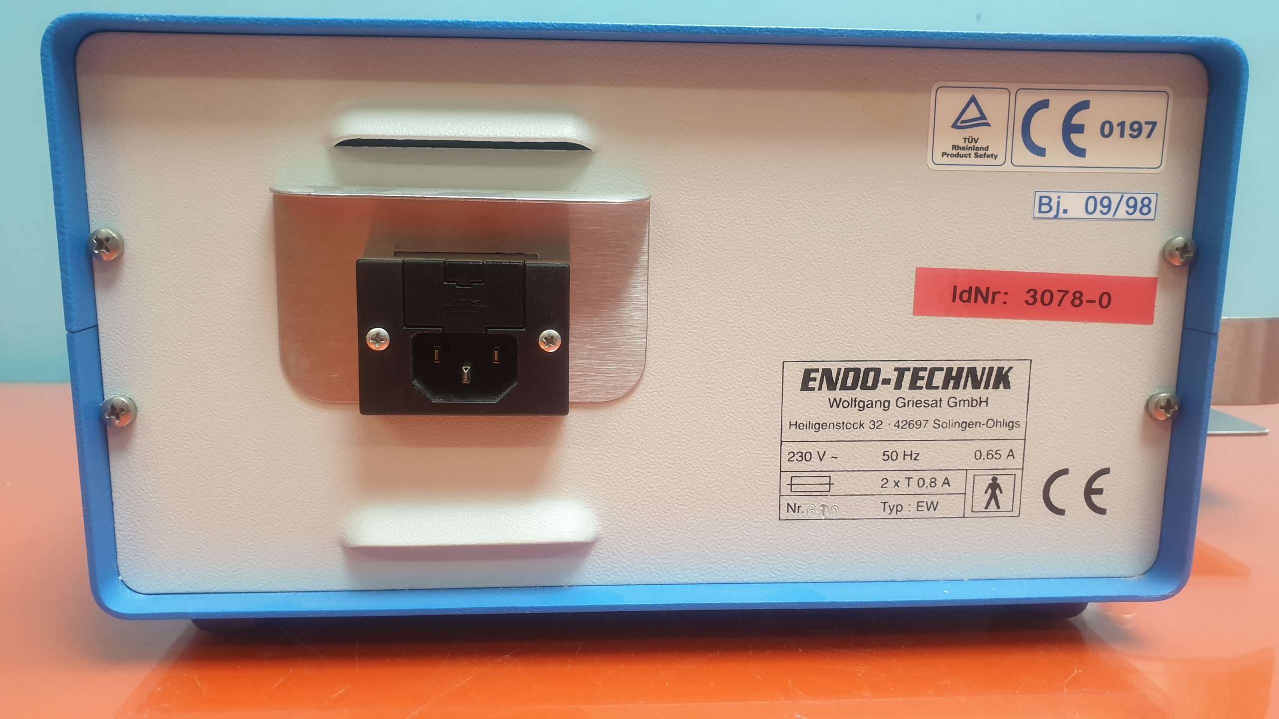 Endo-Technik Endo-Washer Typ EW with foot switch thumbnail 3