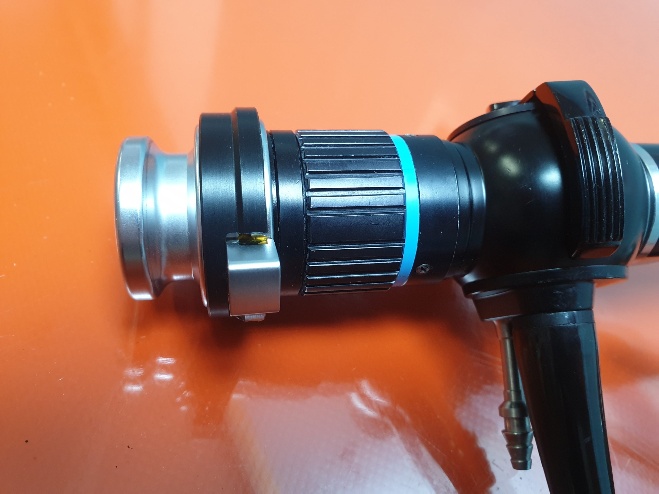 Olympus BF Type 10 fiber optic Bronchoscope mit Karl Storz 29020G Adapter thumbnail 2