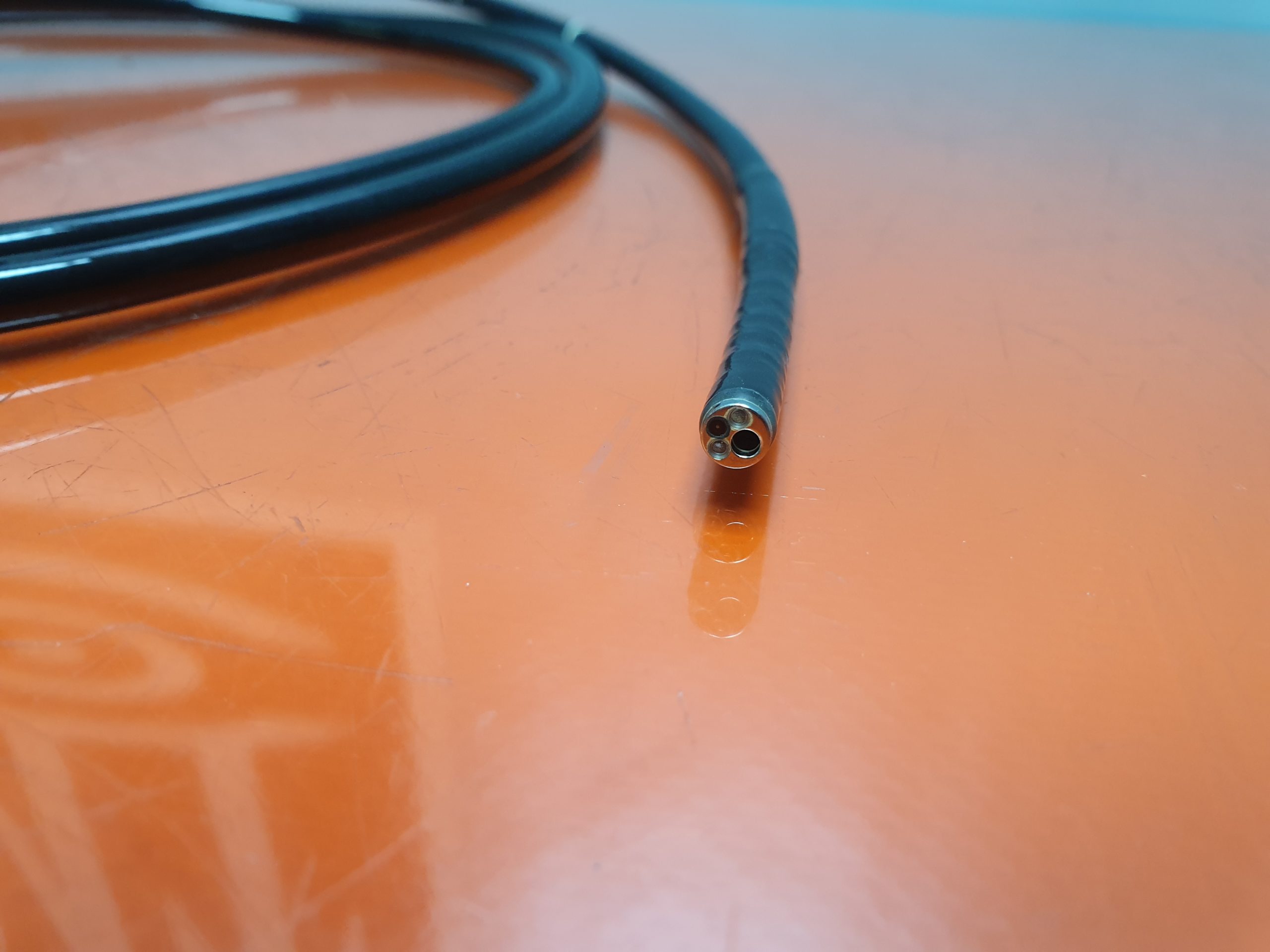 Olympus BF Type 10 fiber optic Bronchoscope mit Karl Storz 29020G Adapter thumbnail 3