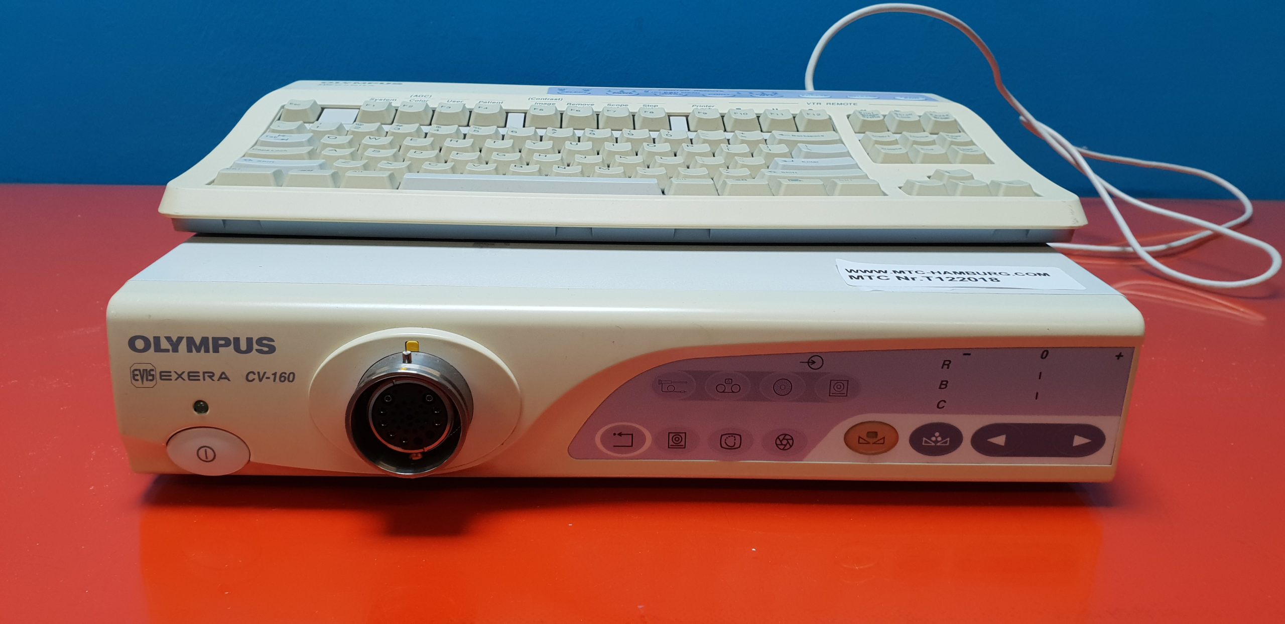 Olympus Evis Exera CV-160 Video-Prozessor mit Tastatur — image 1 of 3