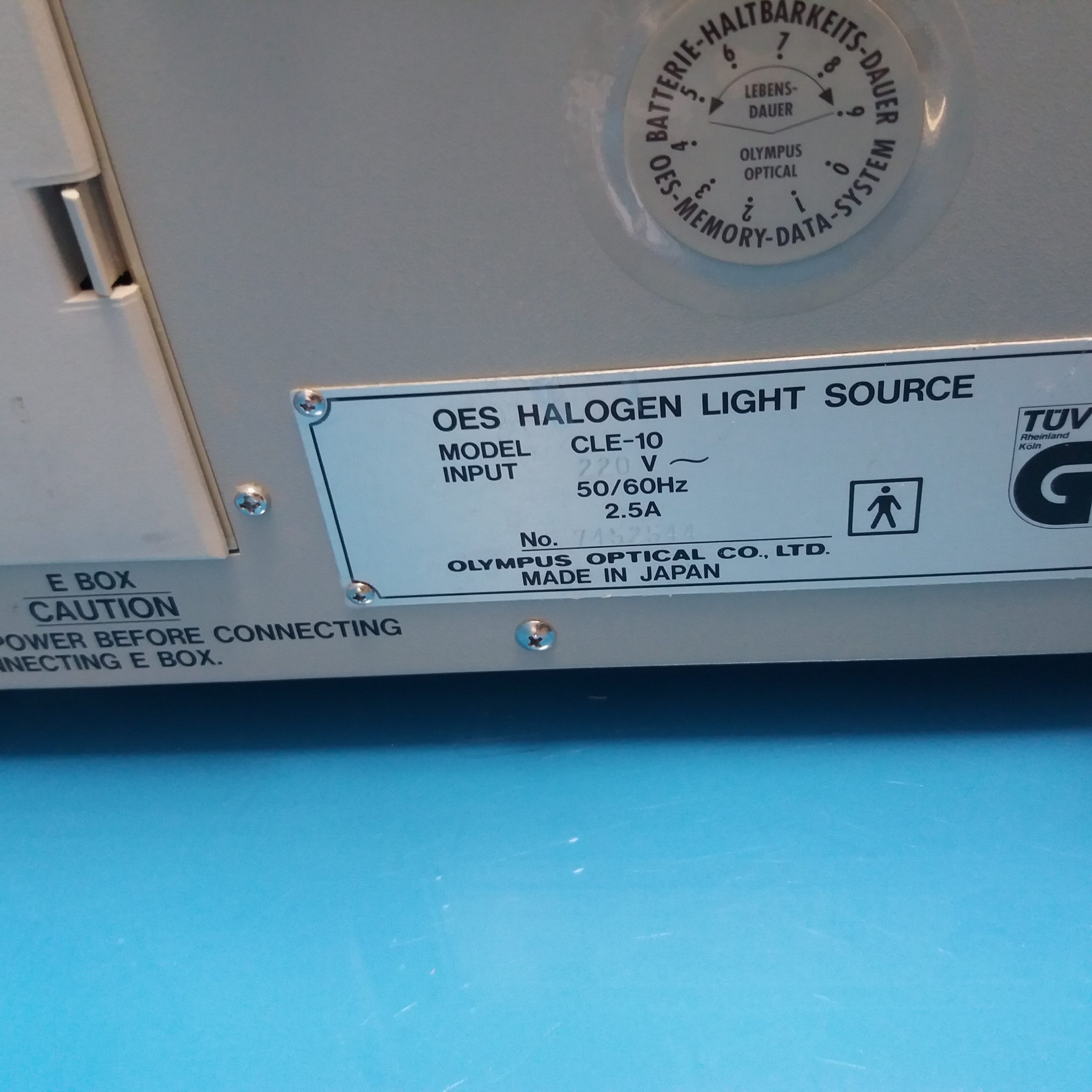 OLYMPUS CLE-10 Kaltlichtquelle thumbnail 3