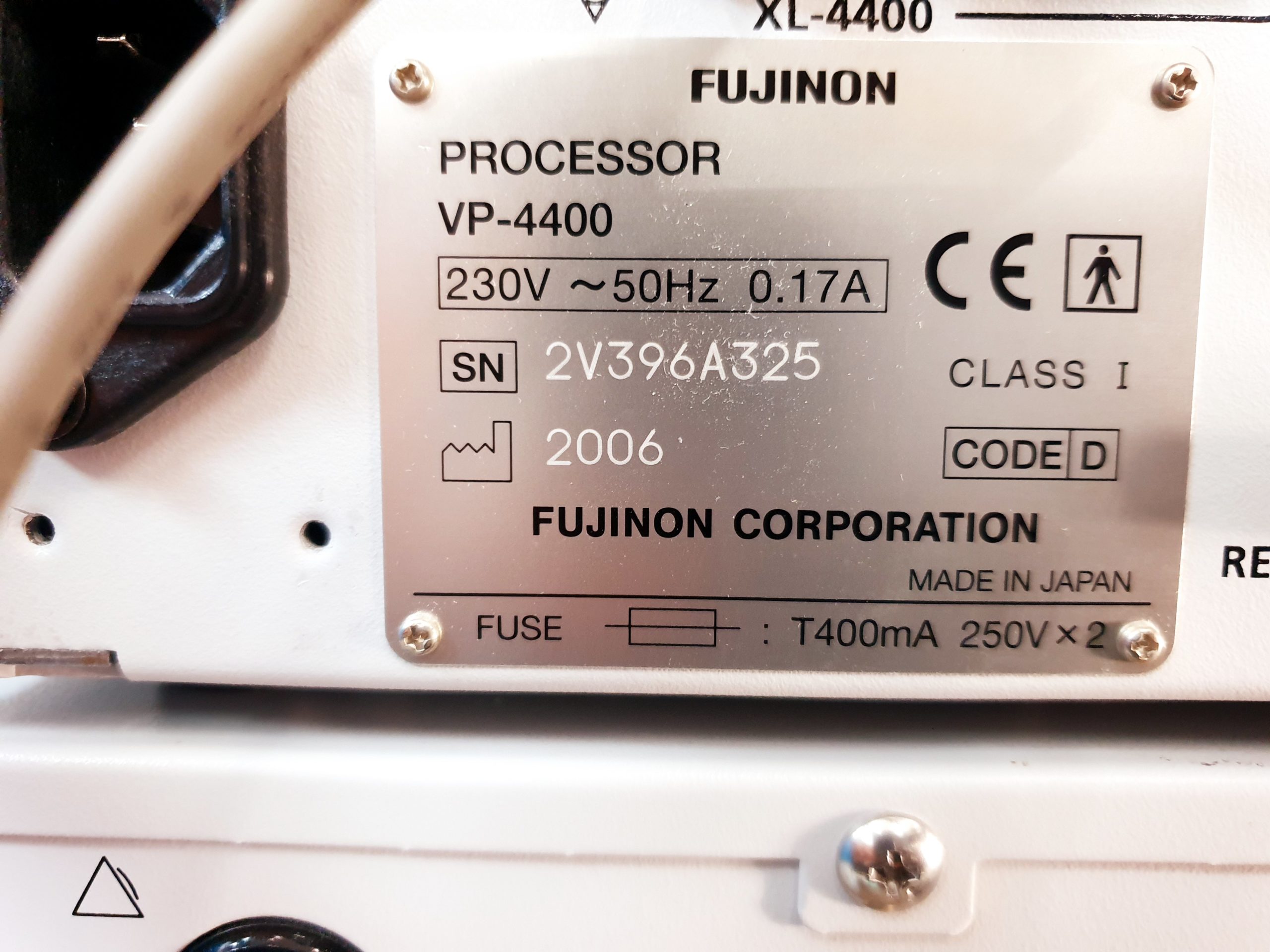 Fujinon Fuji VP-4400 HD Processor, Fujinon XL-4400 HD Light Source, Ballon Controller BP-20, Tastatur DK-4400 thumbnail 7