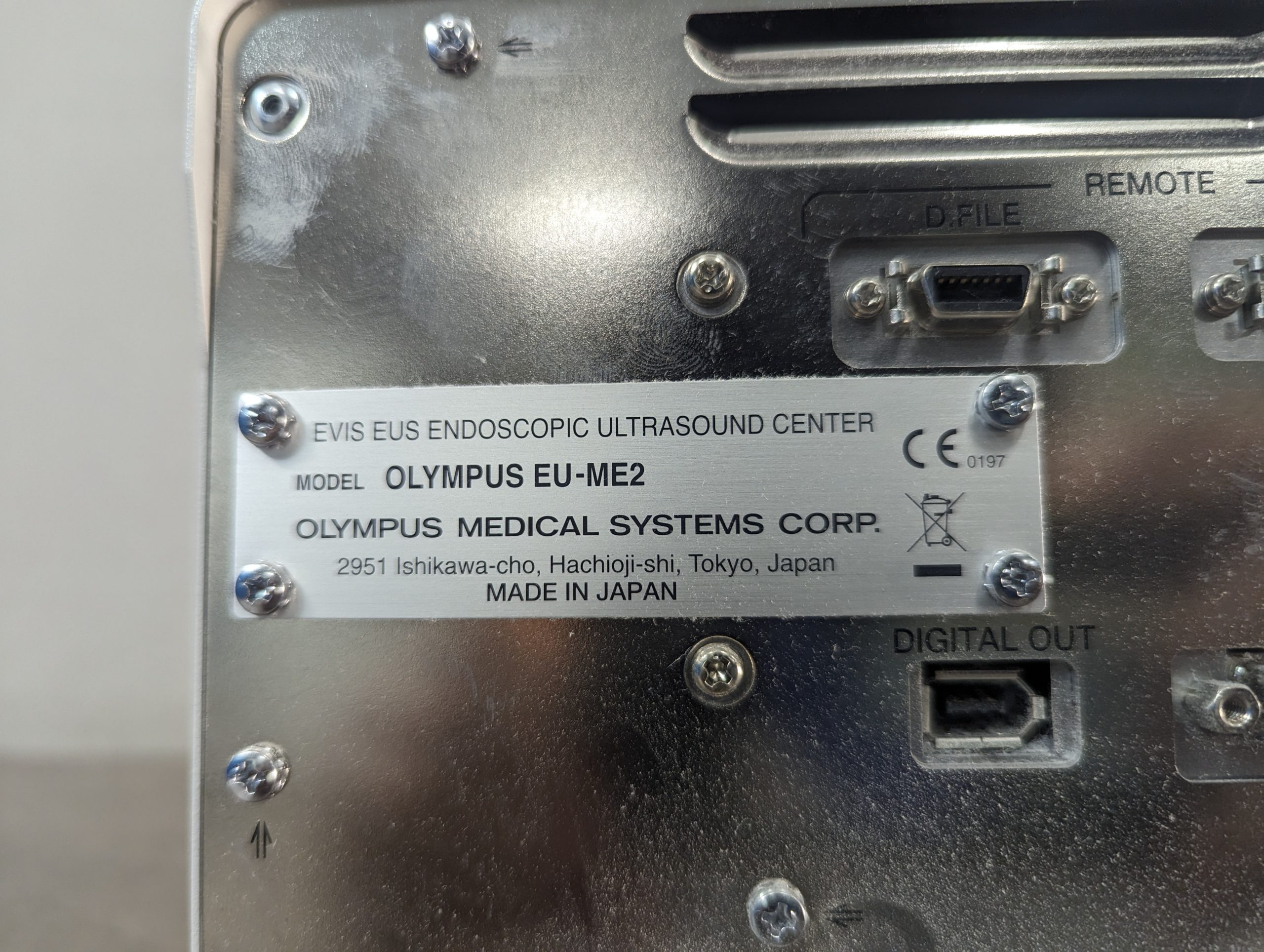 Olympus EVIS EUS EU-ME2 + MAJ-1995 Keyboard thumbnail 8