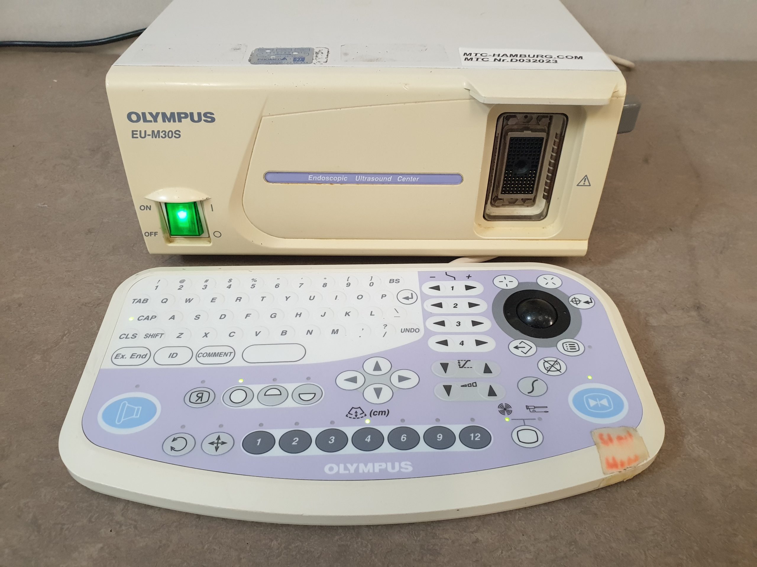 Olympus EU-M30S // EU M 30 S Ultrasound Center + Keyboard Endoscopic Ultrasound Processor & Keyboard thumbnail 3