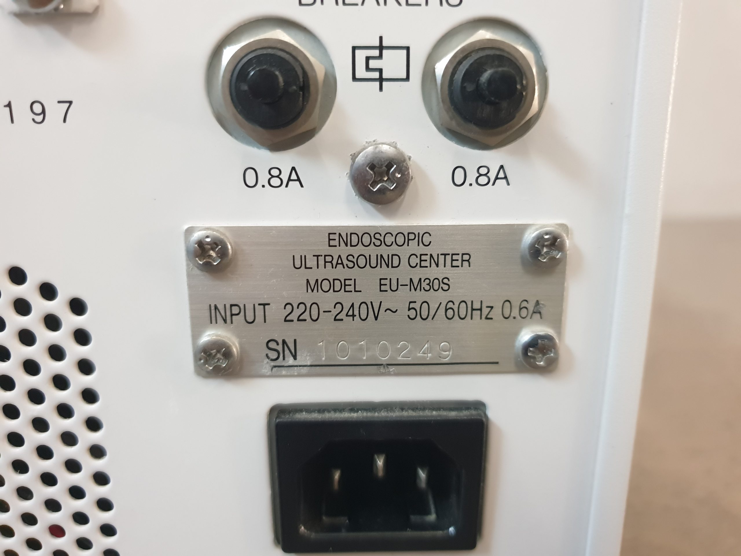 Olympus EU-M30S // EU M 30 S Ultrasound Center + Keyboard Endoscopic Ultrasound Processor & Keyboard thumbnail 7