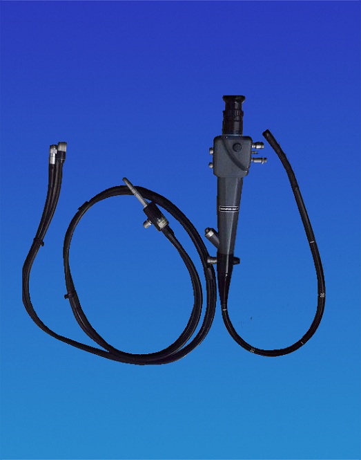 OLYMPUS OSF-2 Flexible Fiber Sigmoidoskop Ink. OLYMPUS LIGHT SOURCE CABLE LC-2 & Koffer — image 1 of 3