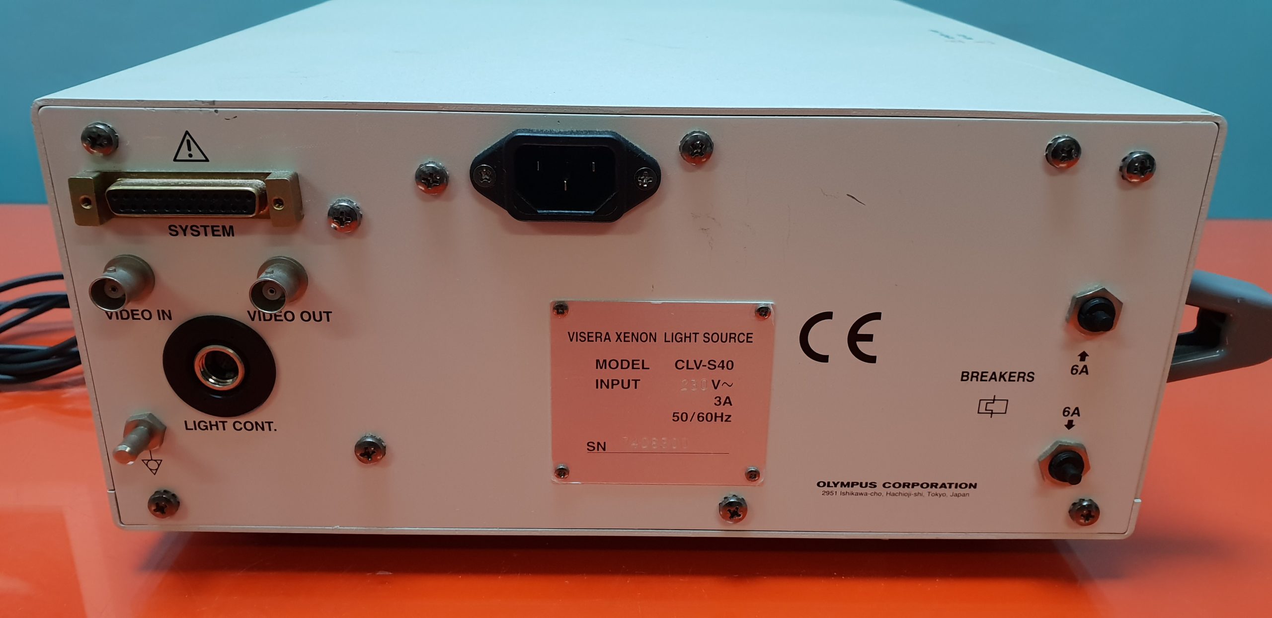 Olympus CLV-S40 // CLV S 40 Kaltlichtquelle // Lichtquelle // Light Source thumbnail 4