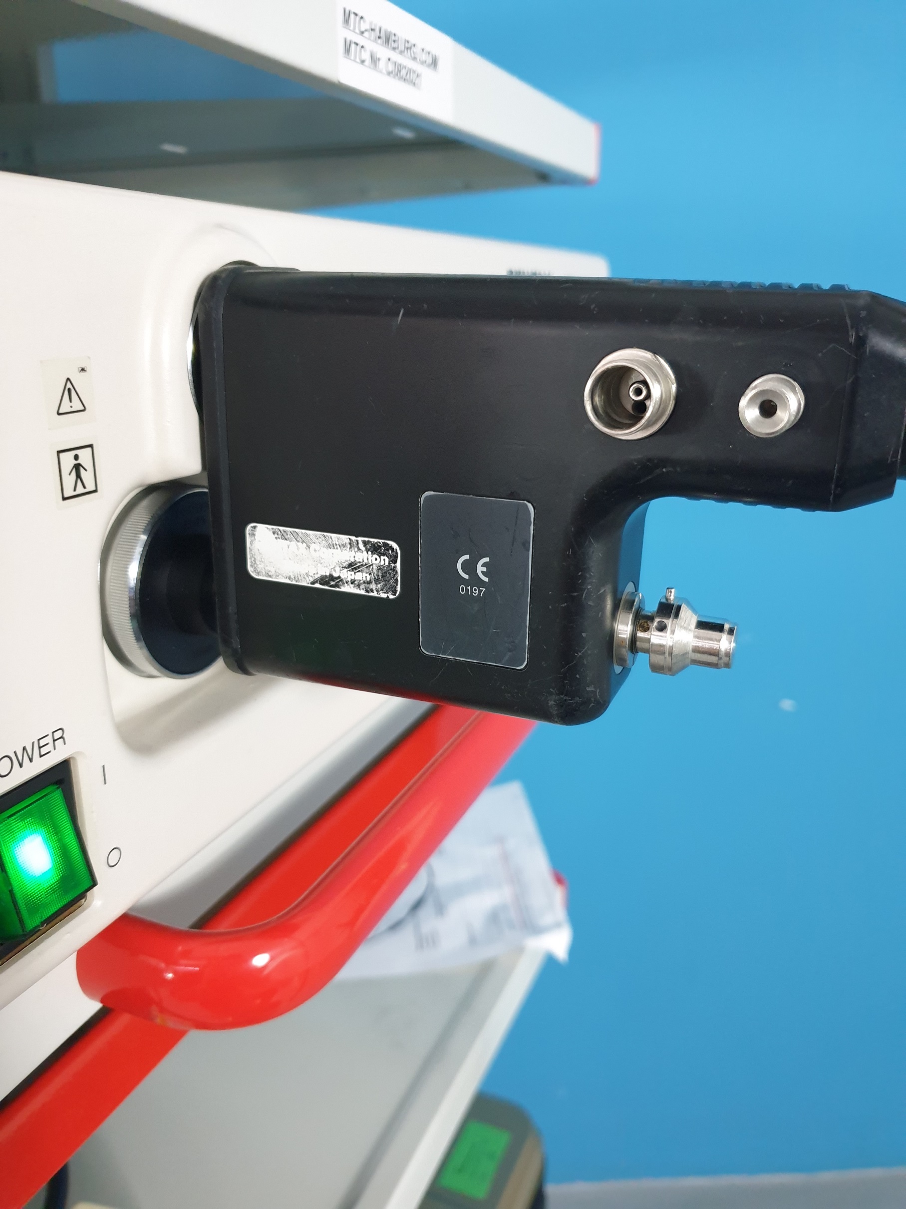 PENTAX EPM-3500 + Pentax HITACHI EG-3630UR + Monitor Cresco, Geräte wagen mit Trenntrafo, … thumbnail 3