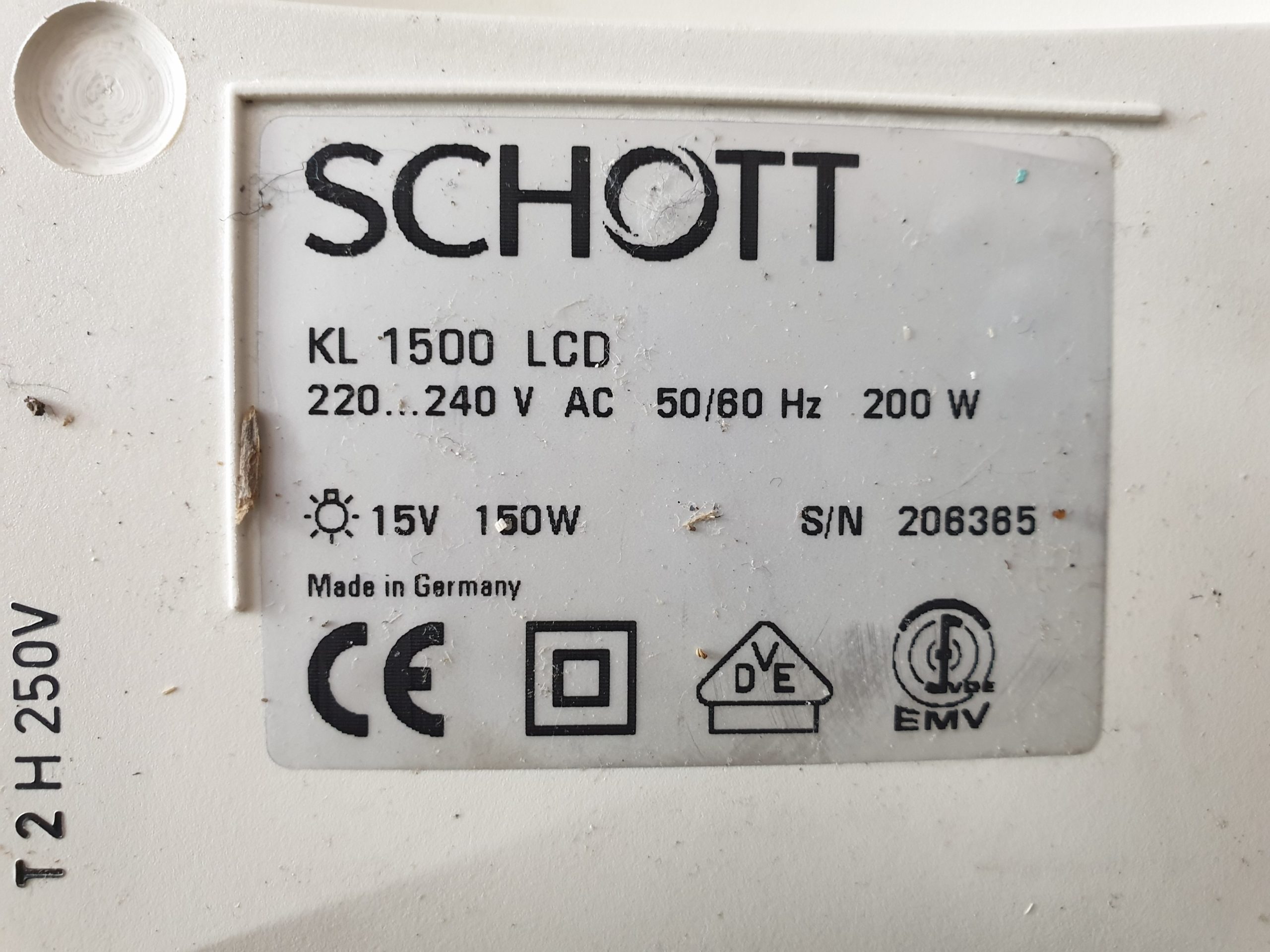 SCHOTT KL1500 LCD Kaltlichtquelle mit Adapter thumbnail 5
