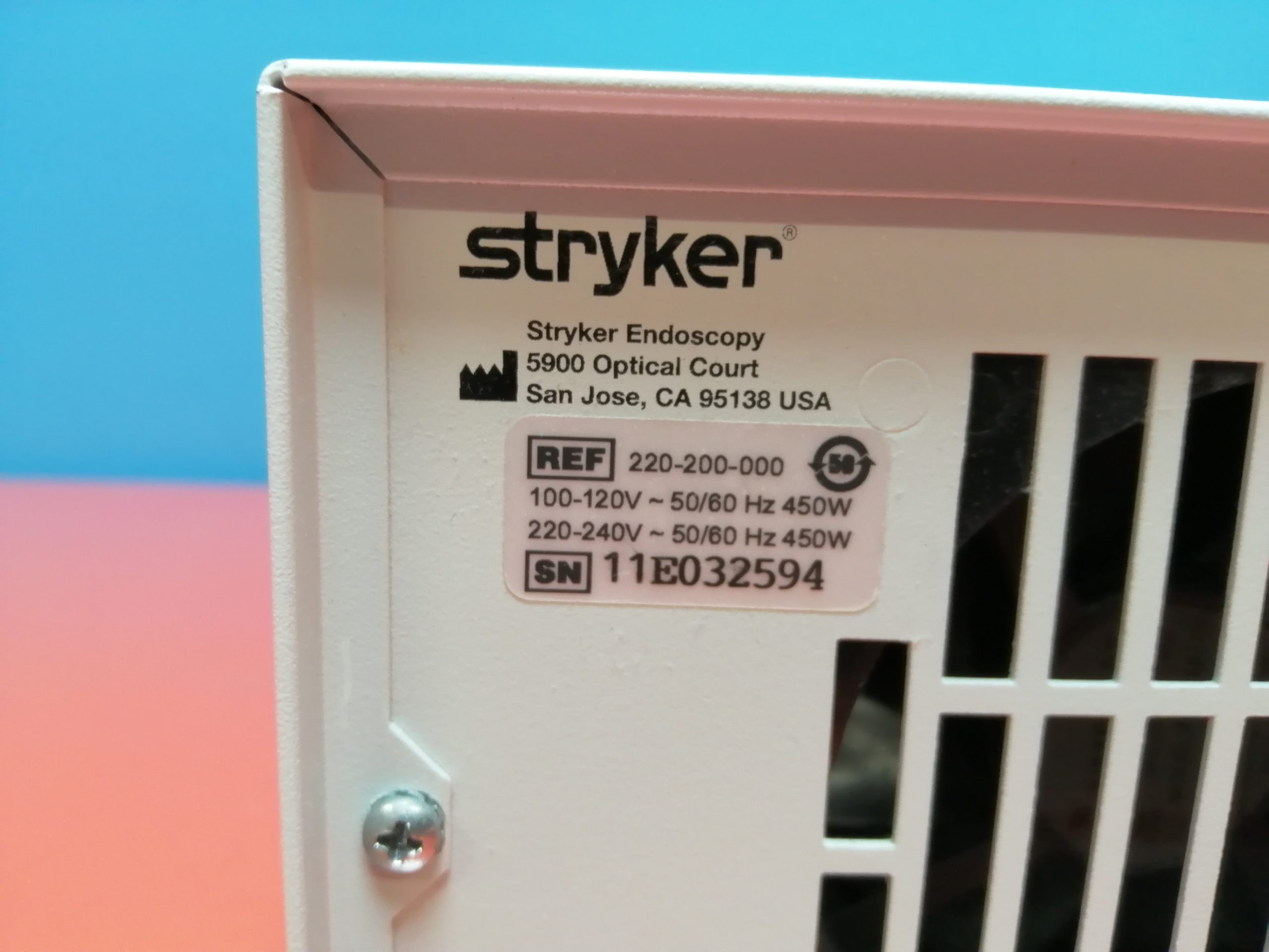 Stryker X8000 300 Watt Xenon Lichtquelle // Light Source thumbnail 5