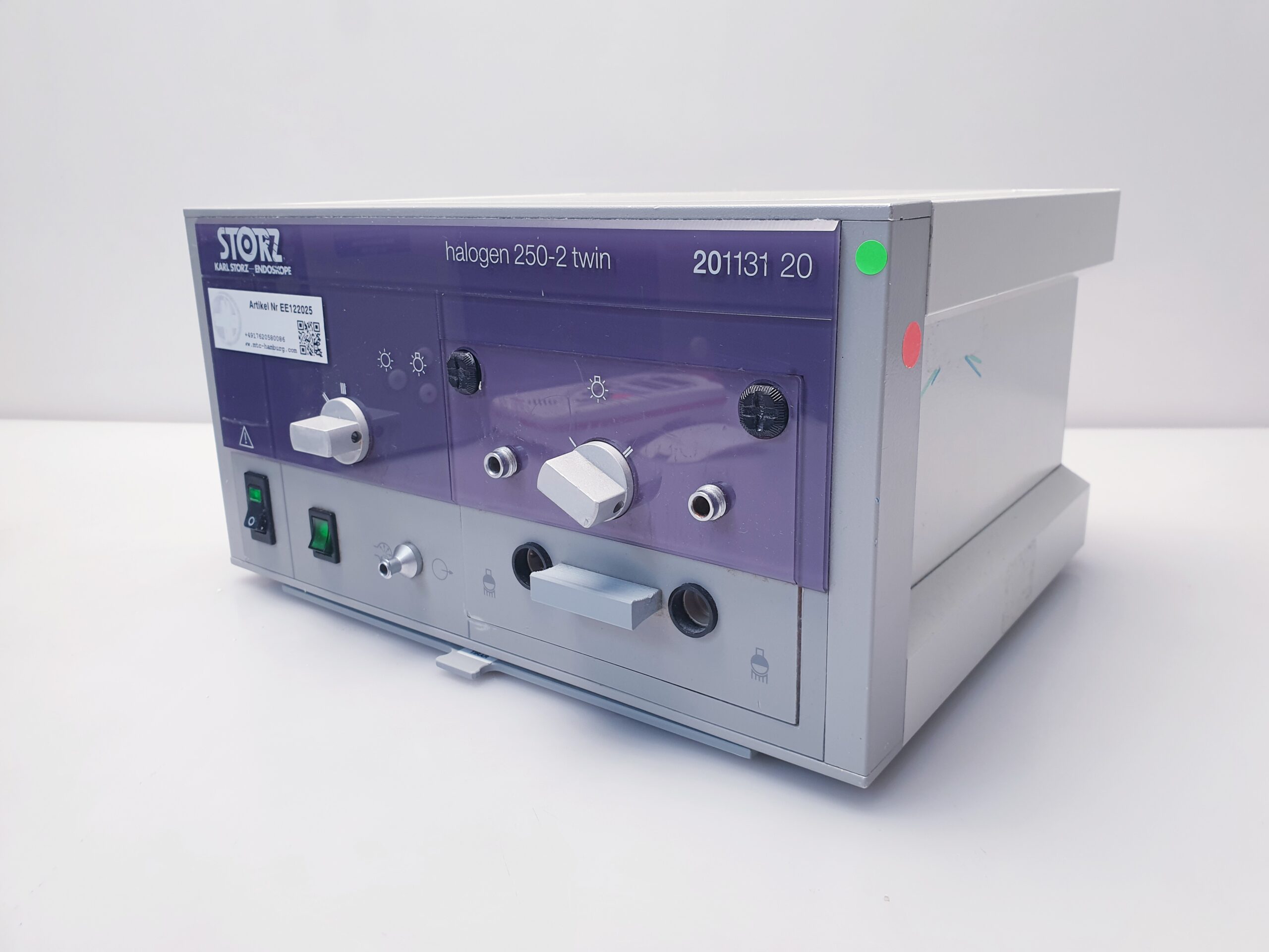 Karl Storz halogen 250-2 twin 201131 20 20113120 Light Source — image 1 of 8