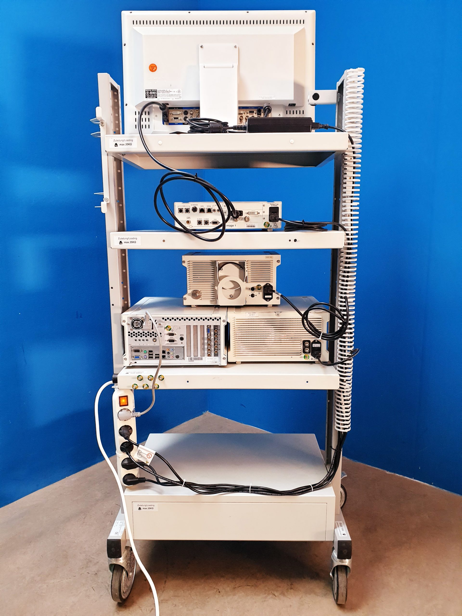 karl Storz Laparaskopie Turm / Image 1 hub 222010 20 + H3-Z Kamerakopf, 201330 20 Xenon 300, 264320 20 Thermoflator , 200461 20 Aida Control, …. thumbnail 12