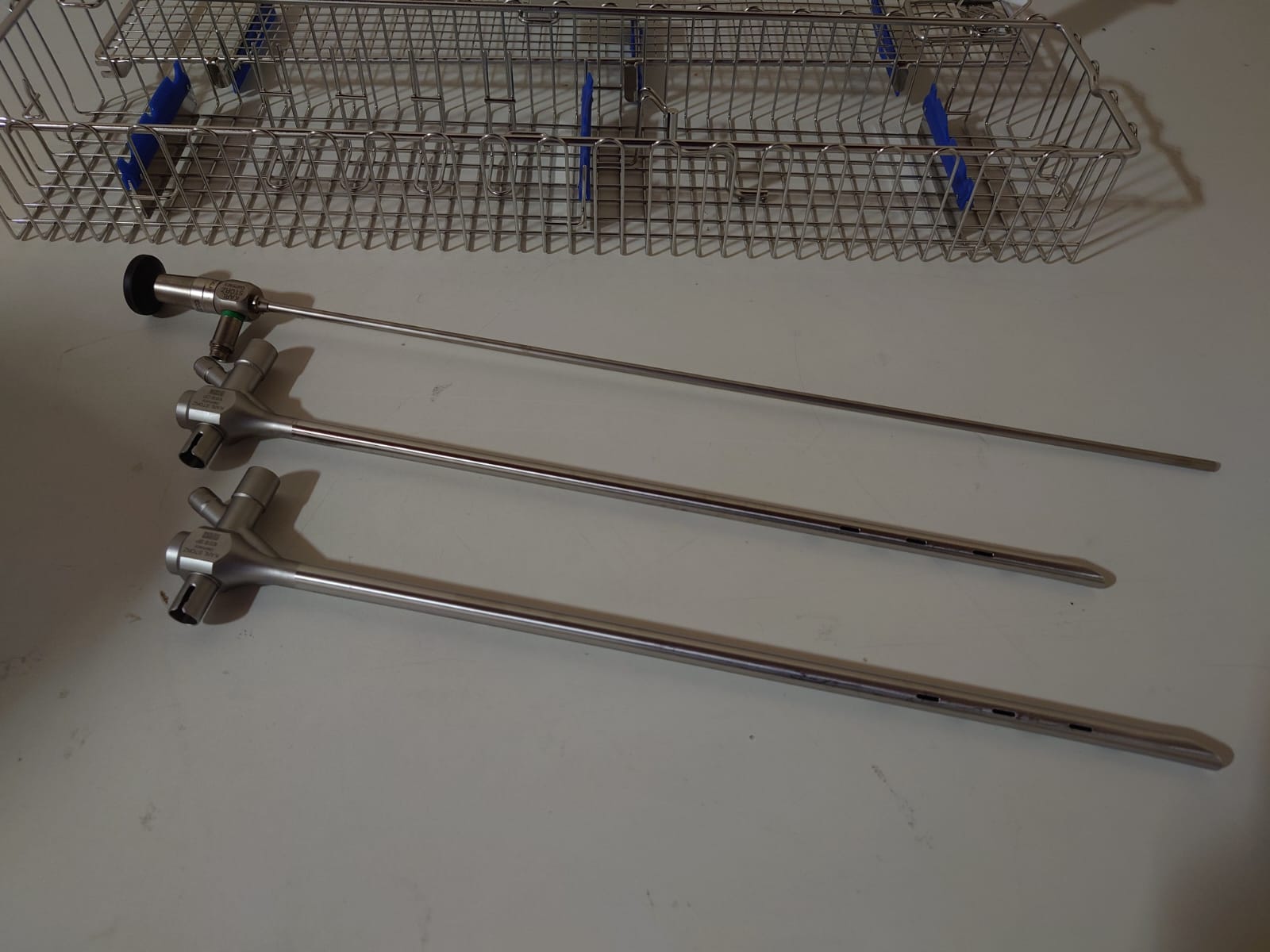 Karl Storz 10320AA // 10322 AA 0 Grad Laparaskop + 10318CP + 10318BP / 7.5 Cm & 8.5Cm thumbnail 5
