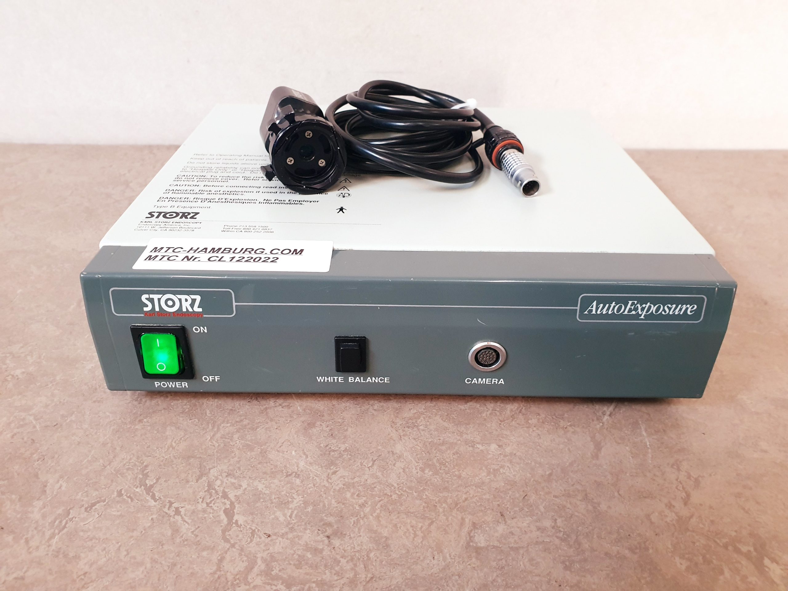Karl Storz 9050 PB AutoExposure Kamera Steuergerät + Kamerakopf thumbnail 7