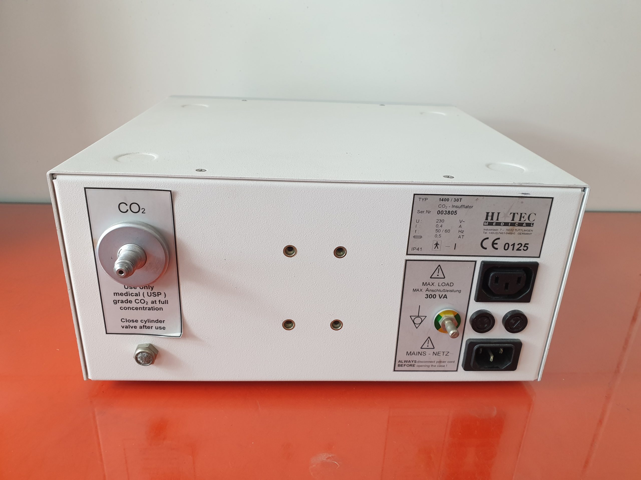 HiTec Medical 1400 / 30T Twin LAP Insufflator Insufflation thumbnail 3
