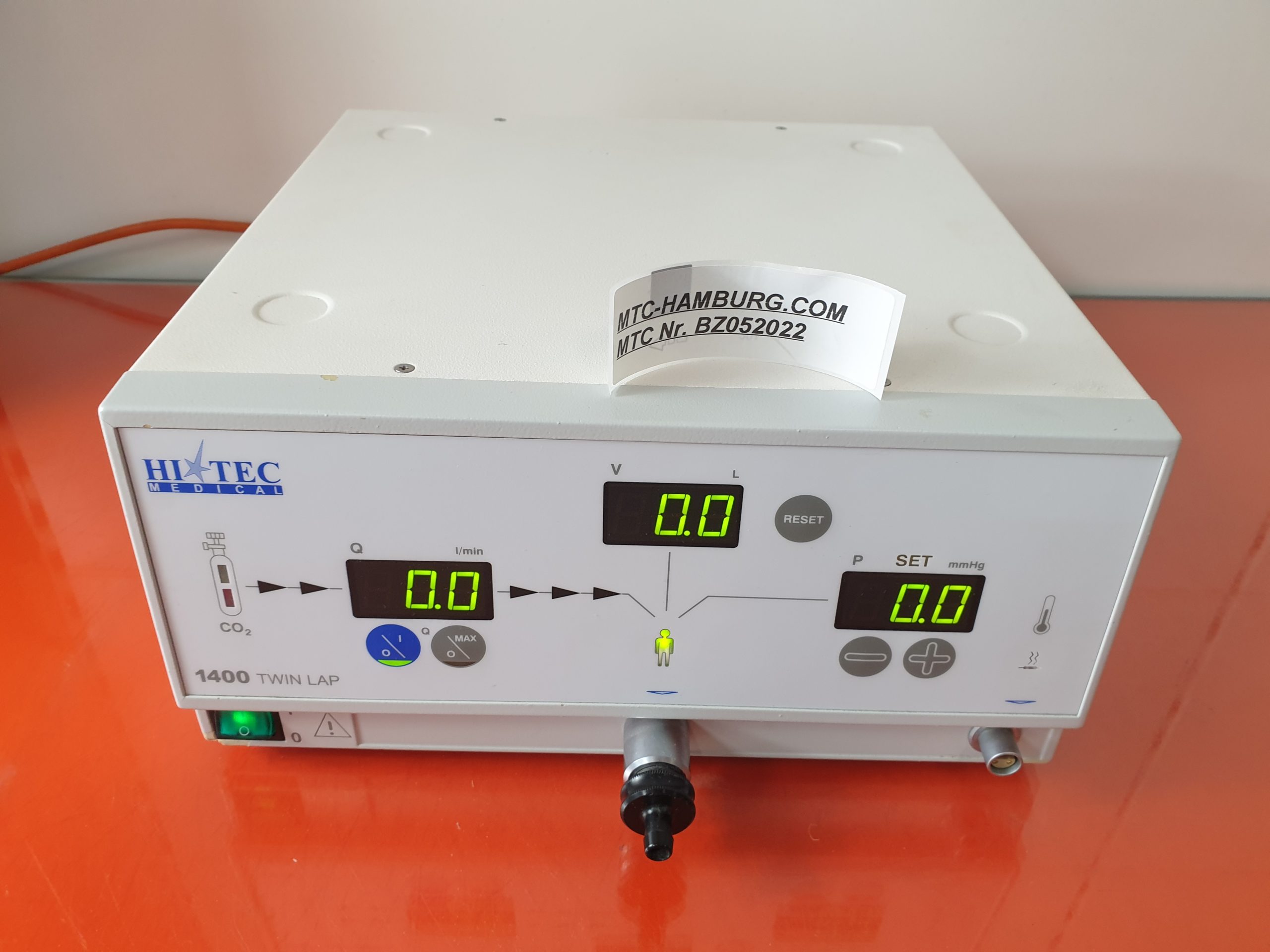 HiTec Medical 1400 / 30T Twin LAP Insufflator Insufflation thumbnail 6