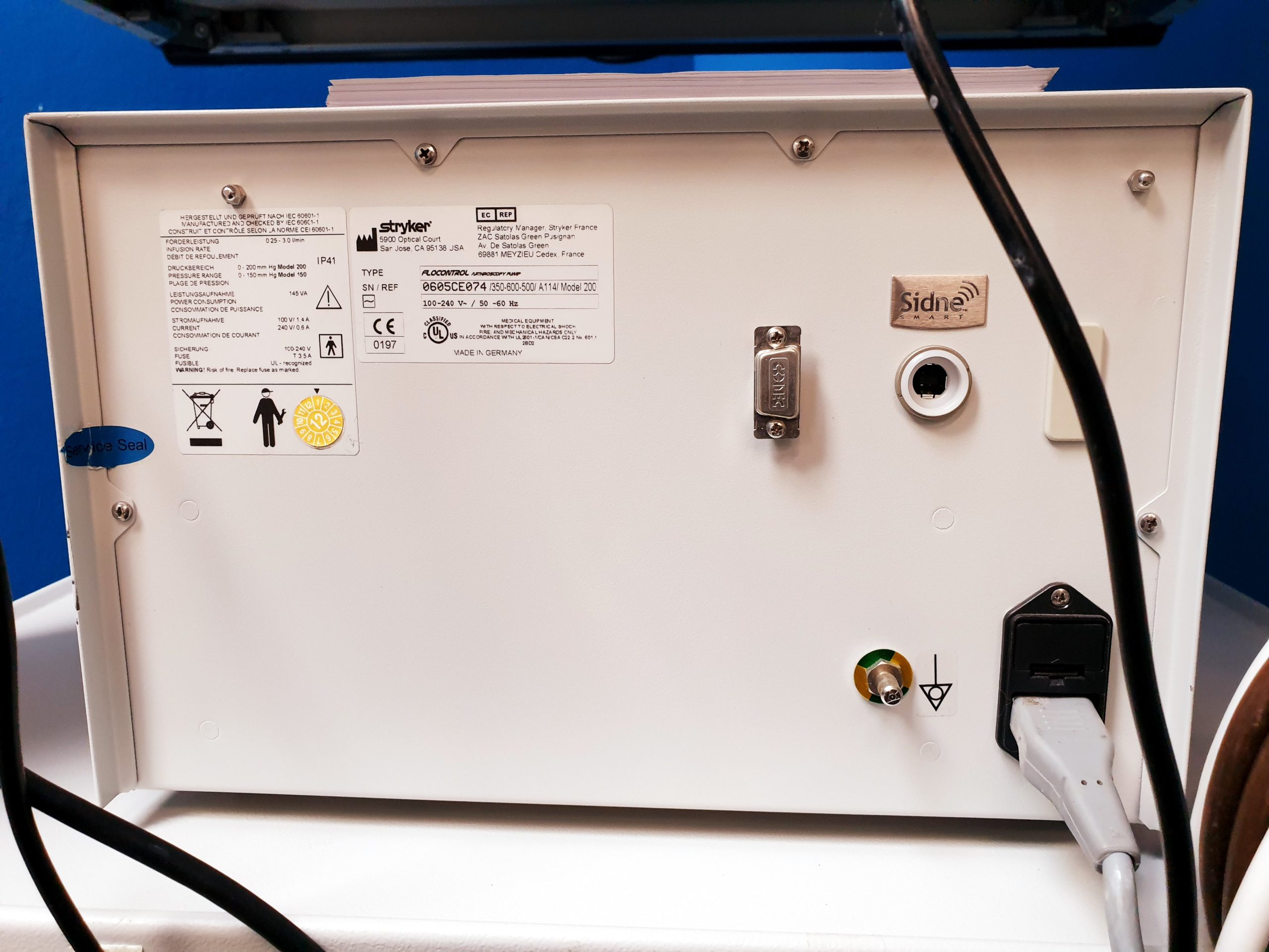 Stryker Turm Arthroskopie Laparaskopie Zystoskopie – 1188HD – L9000 LED Light Source – Stryker FLOCONTROL Arthroskopie Pump – VISIONPRO LED Display – SDC Ultra HD Managment System – thumbnail 12